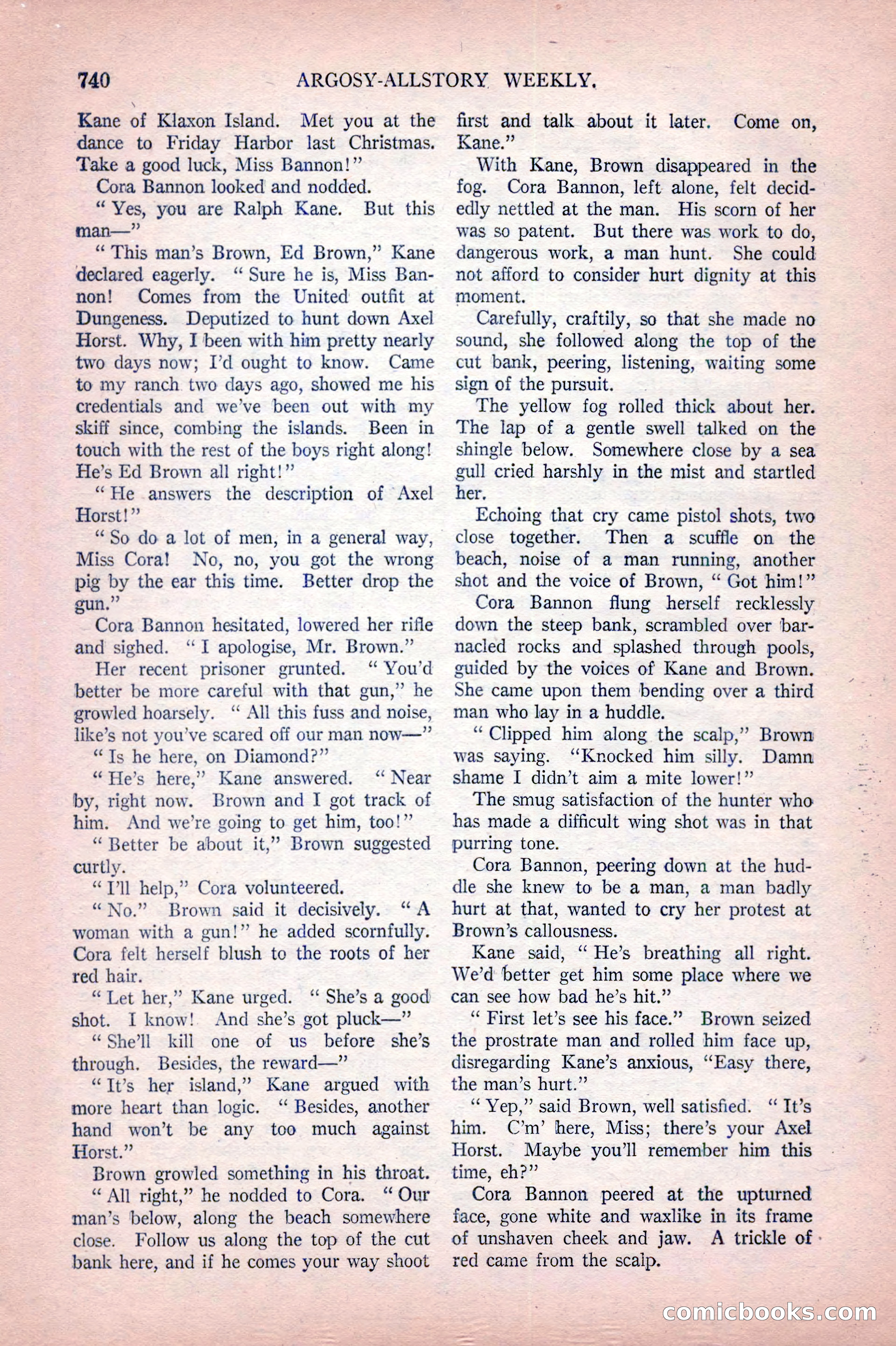 Argosy All-Story Weekly, October 22, 1921 — page 30 of 156