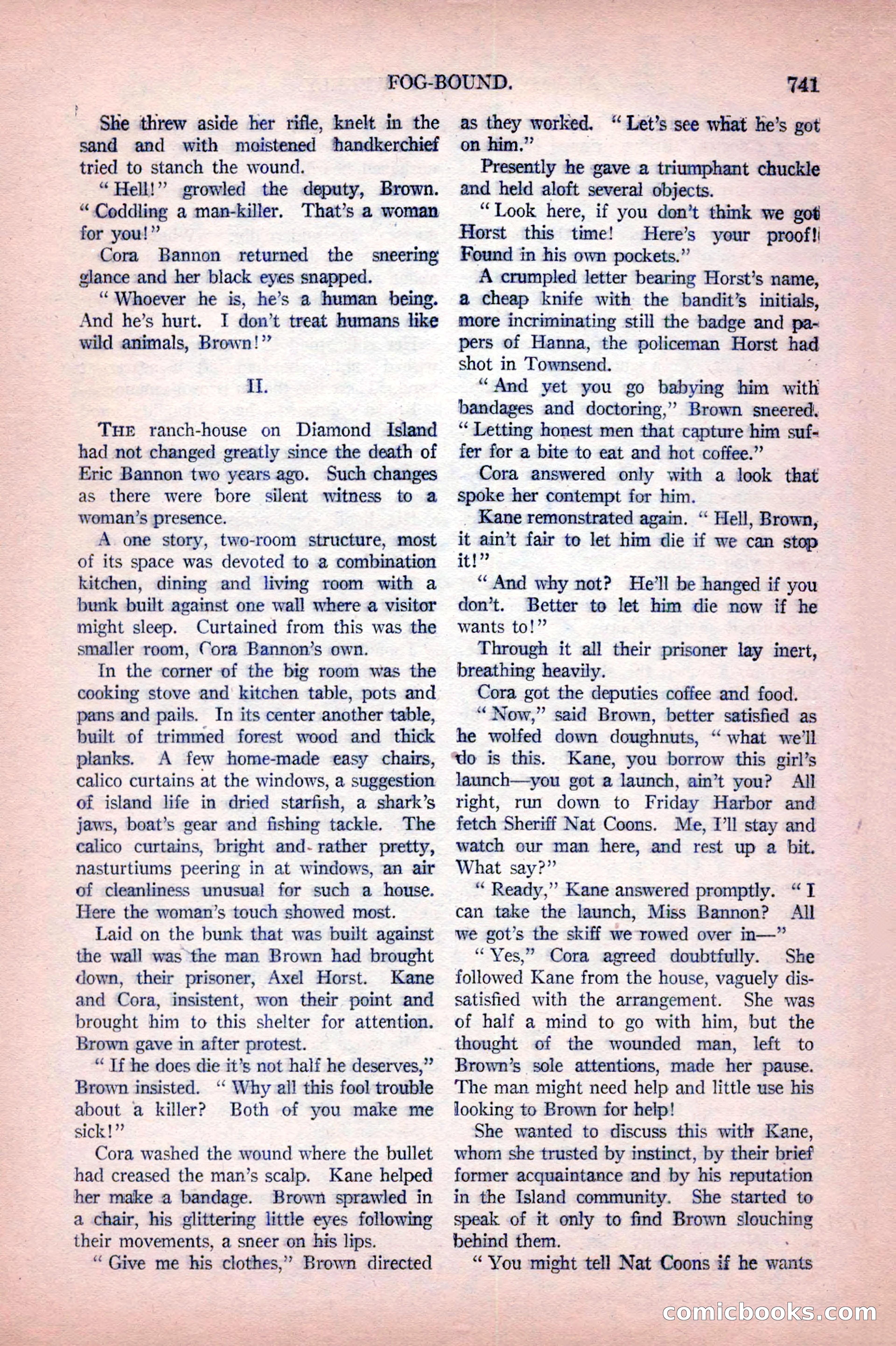 Argosy All-Story Weekly, October 22, 1921 — page 31 of 156