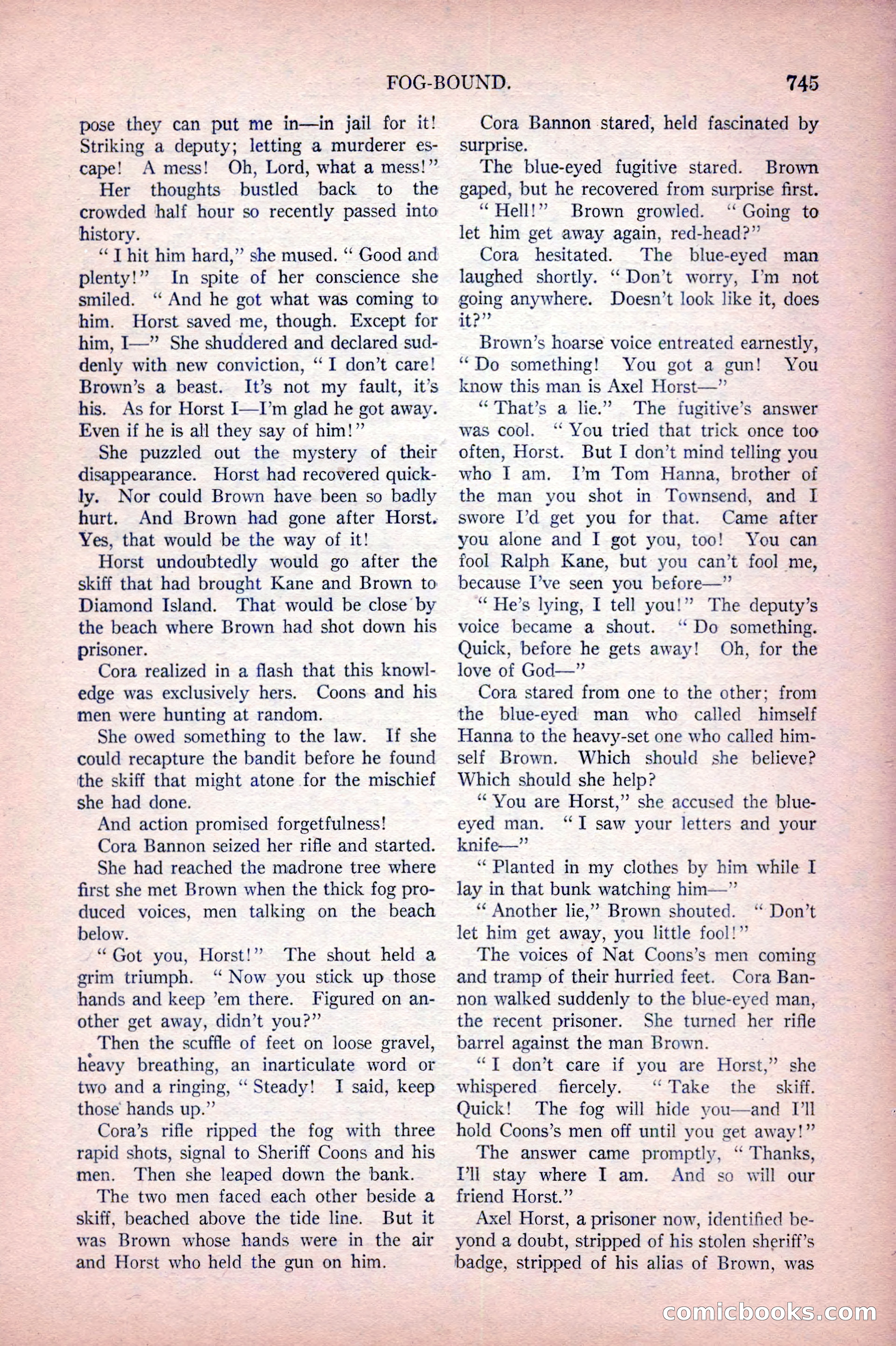 Argosy All-Story Weekly, October 22, 1921 — page 35 of 156