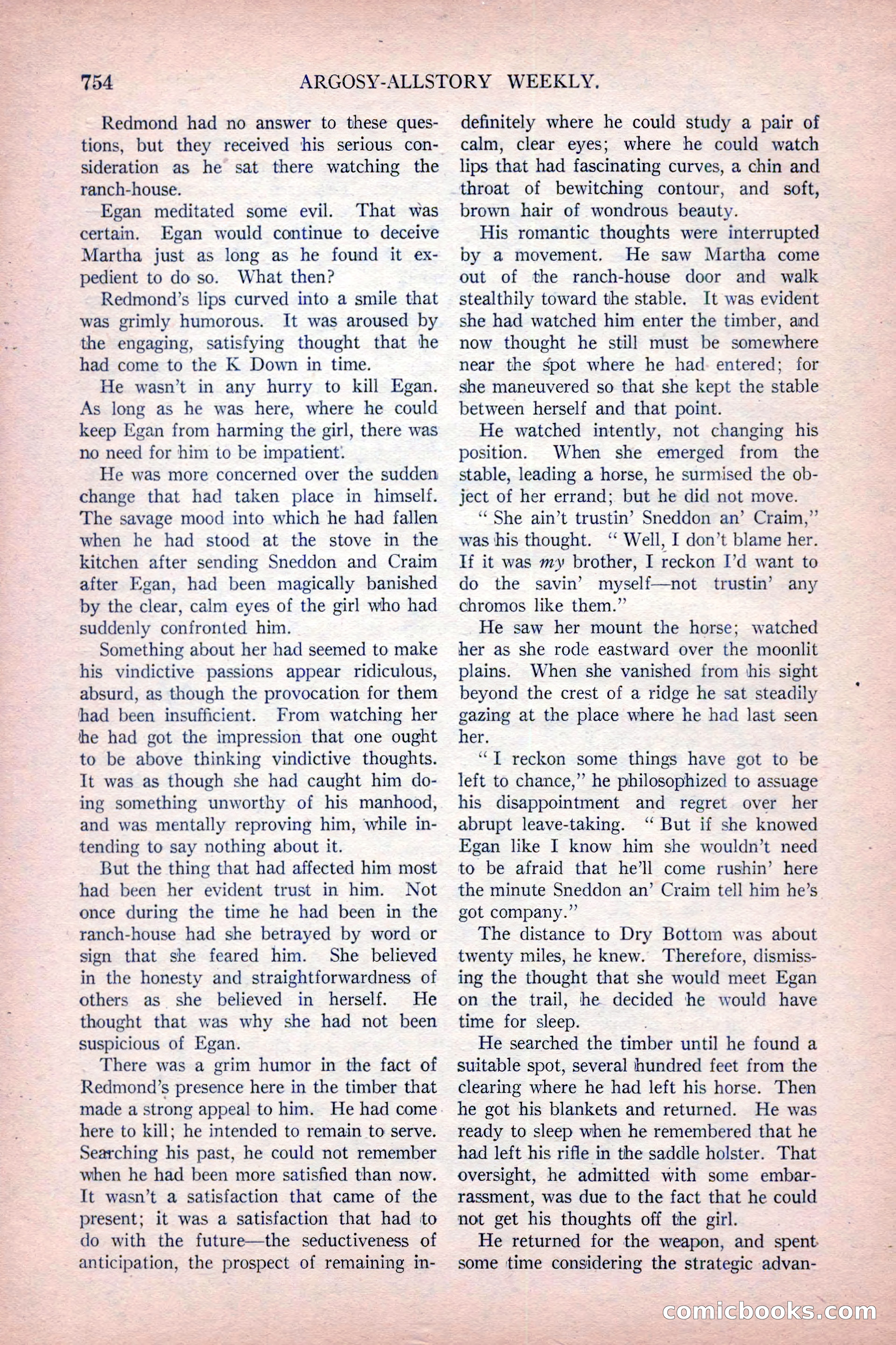 Argosy All-Story Weekly, October 22, 1921 — page 44 of 156