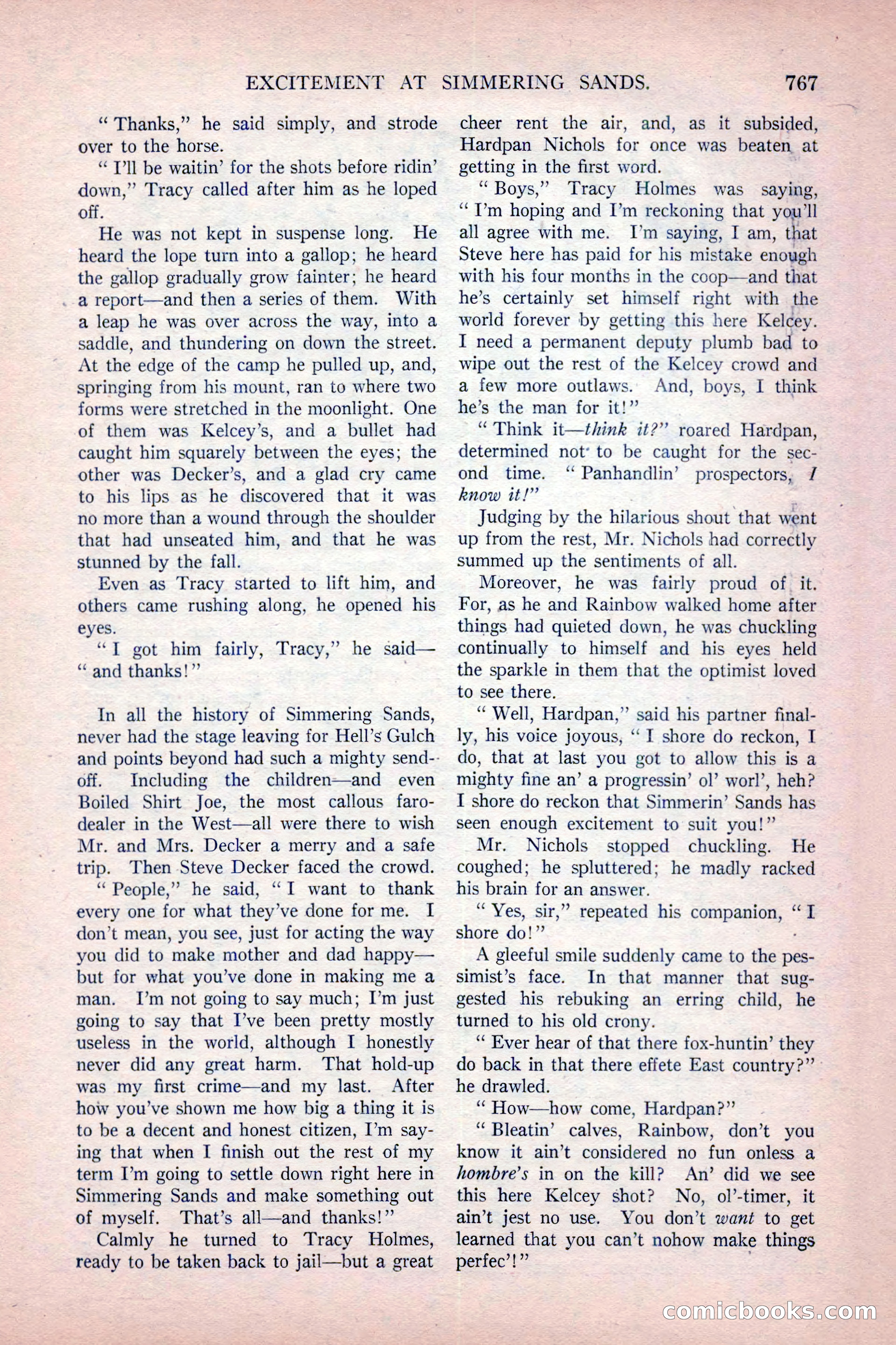 Argosy All-Story Weekly, October 22, 1921 — page 57 of 156