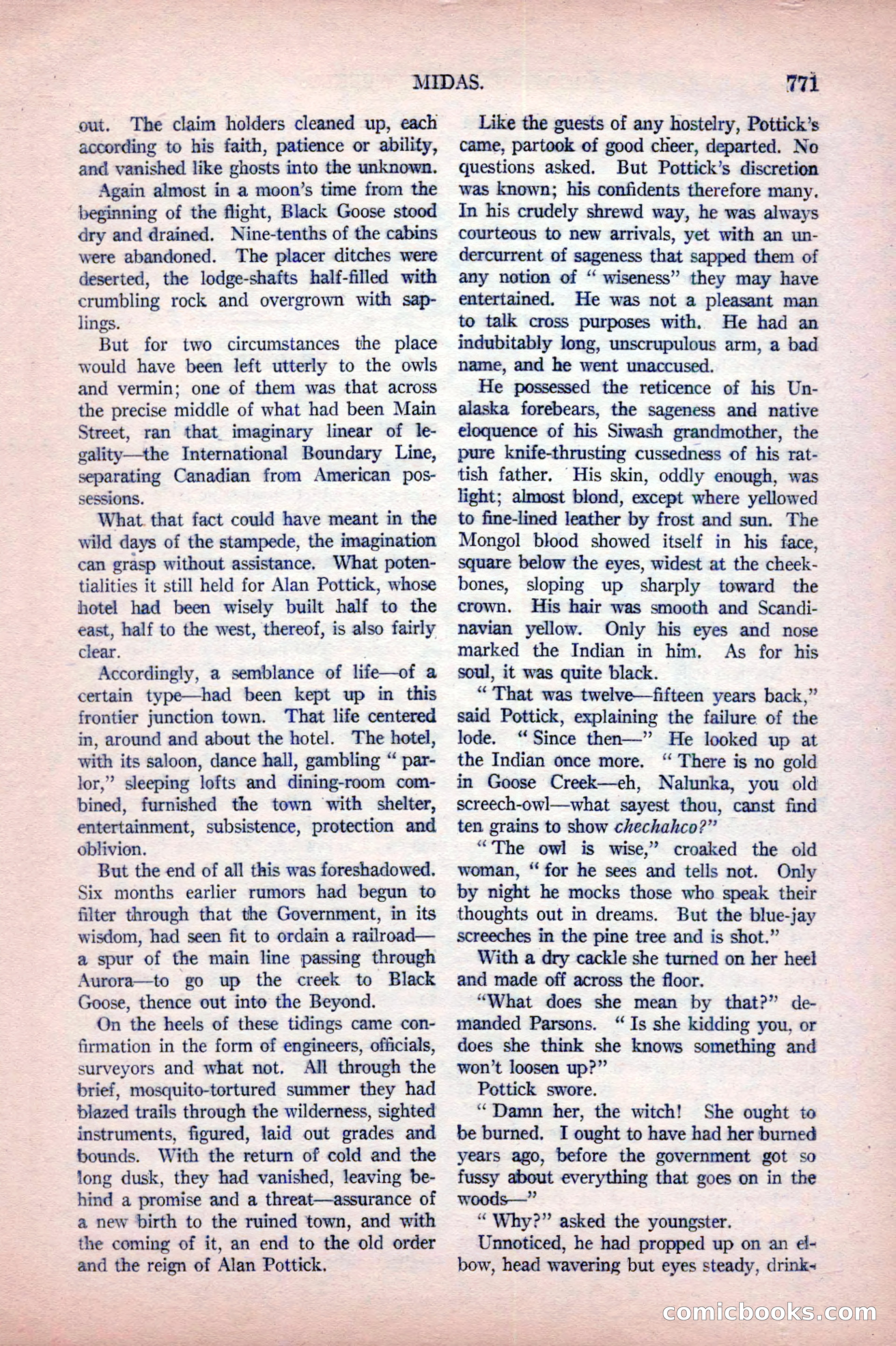 Argosy All-Story Weekly, October 22, 1921 — page 61 of 156