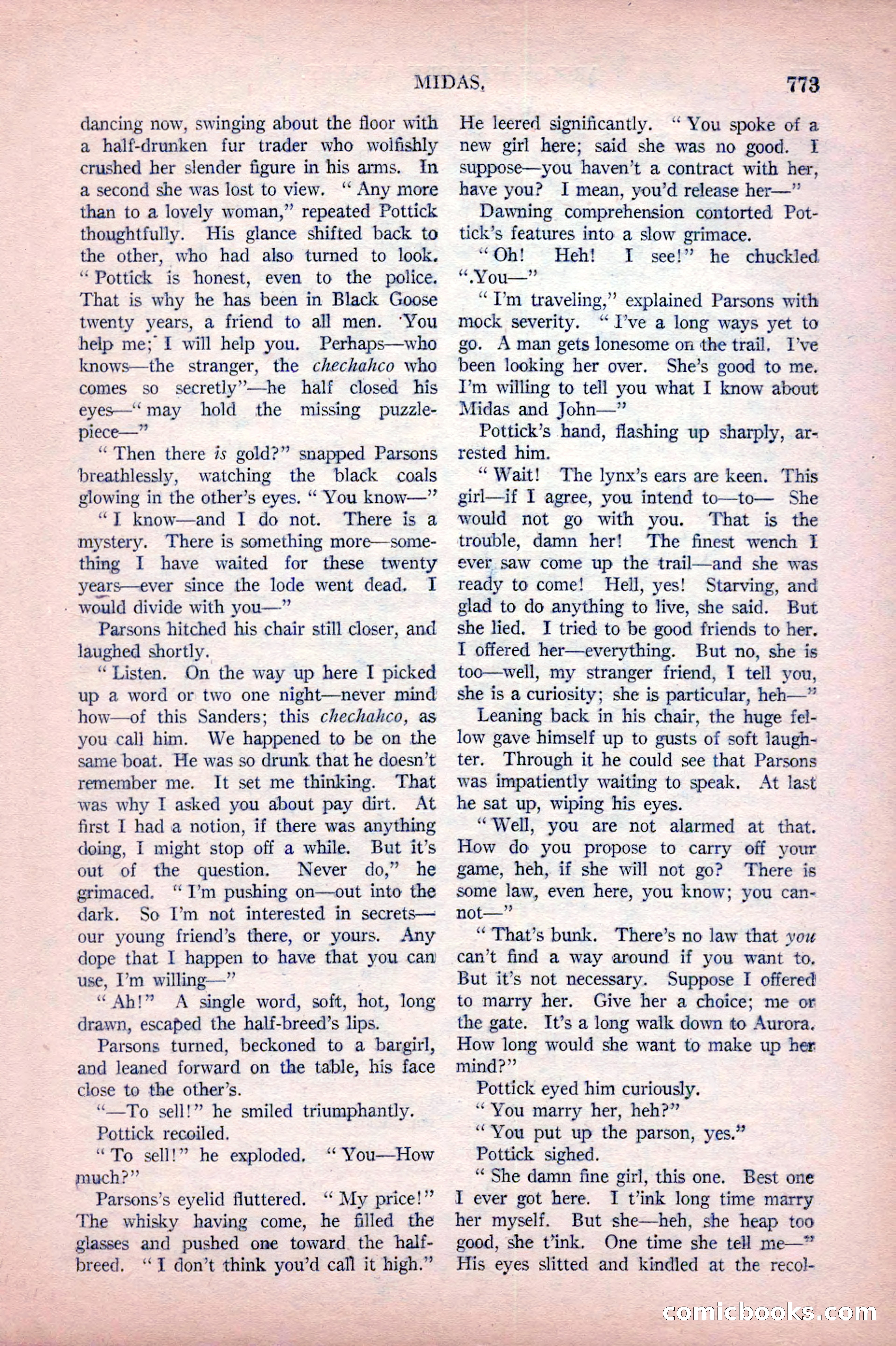 Argosy All-Story Weekly, October 22, 1921 — page 63 of 156