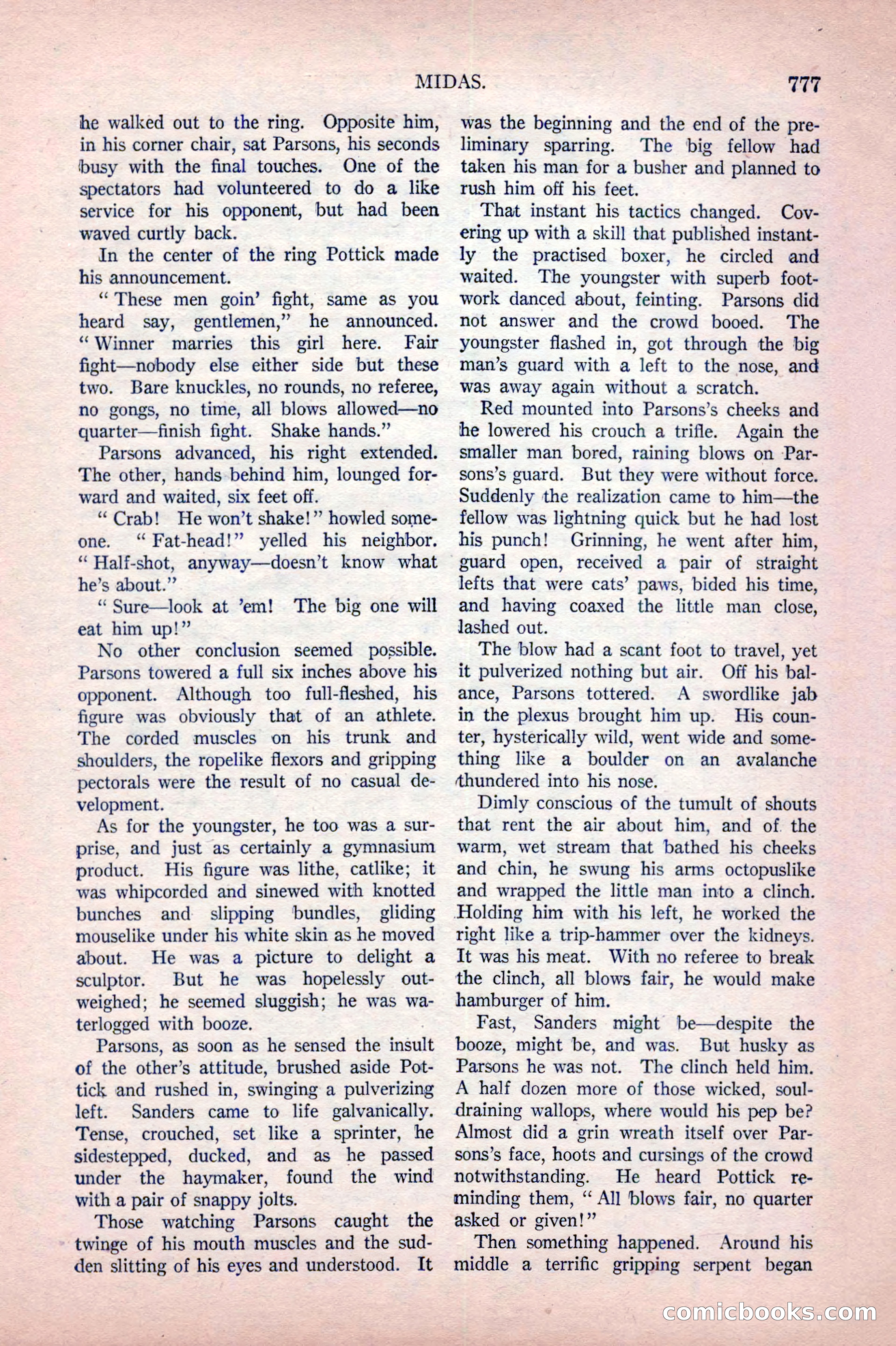 Argosy All-Story Weekly, October 22, 1921 — page 67 of 156