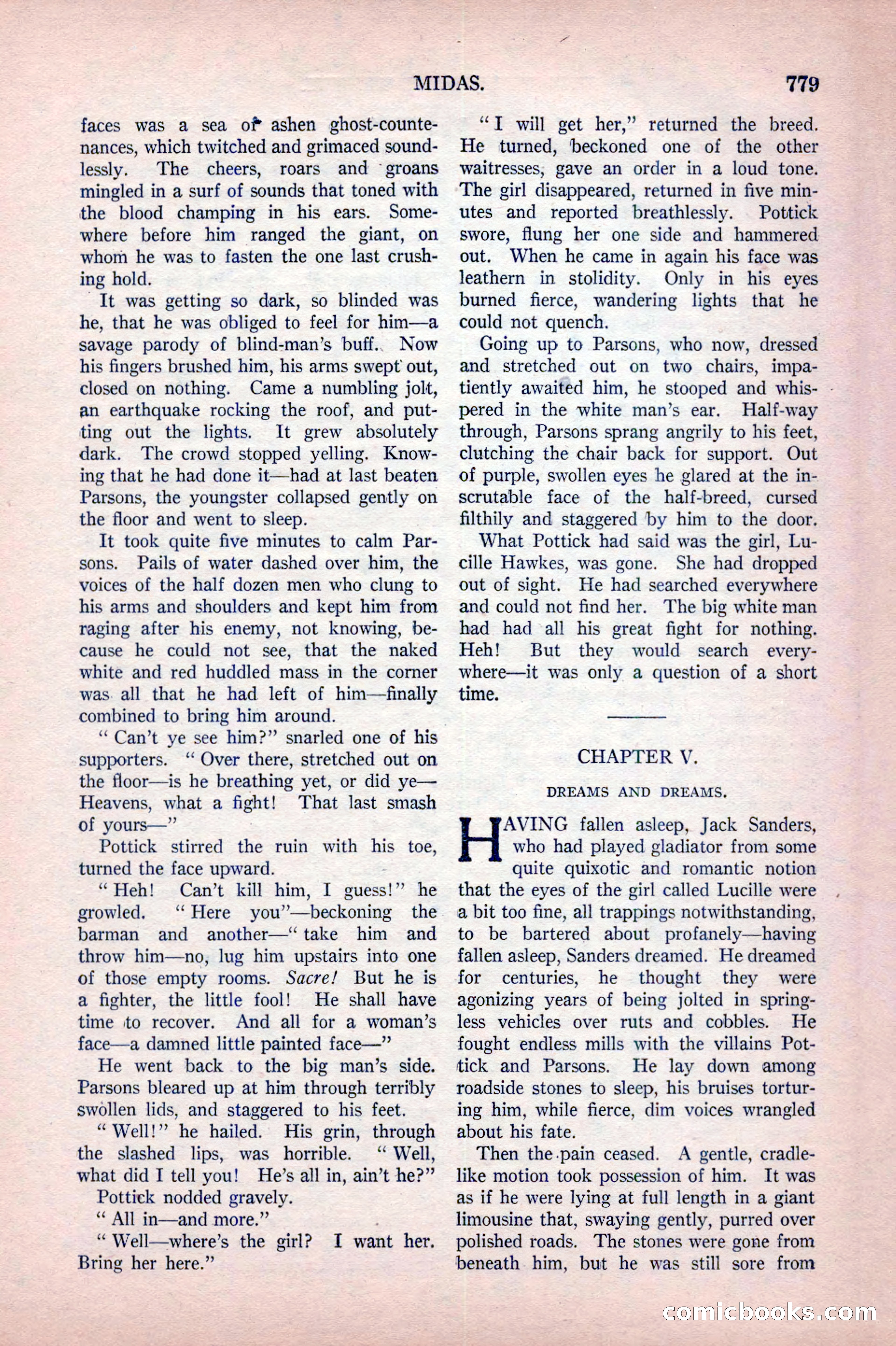 Argosy All-Story Weekly, October 22, 1921 — page 69 of 156