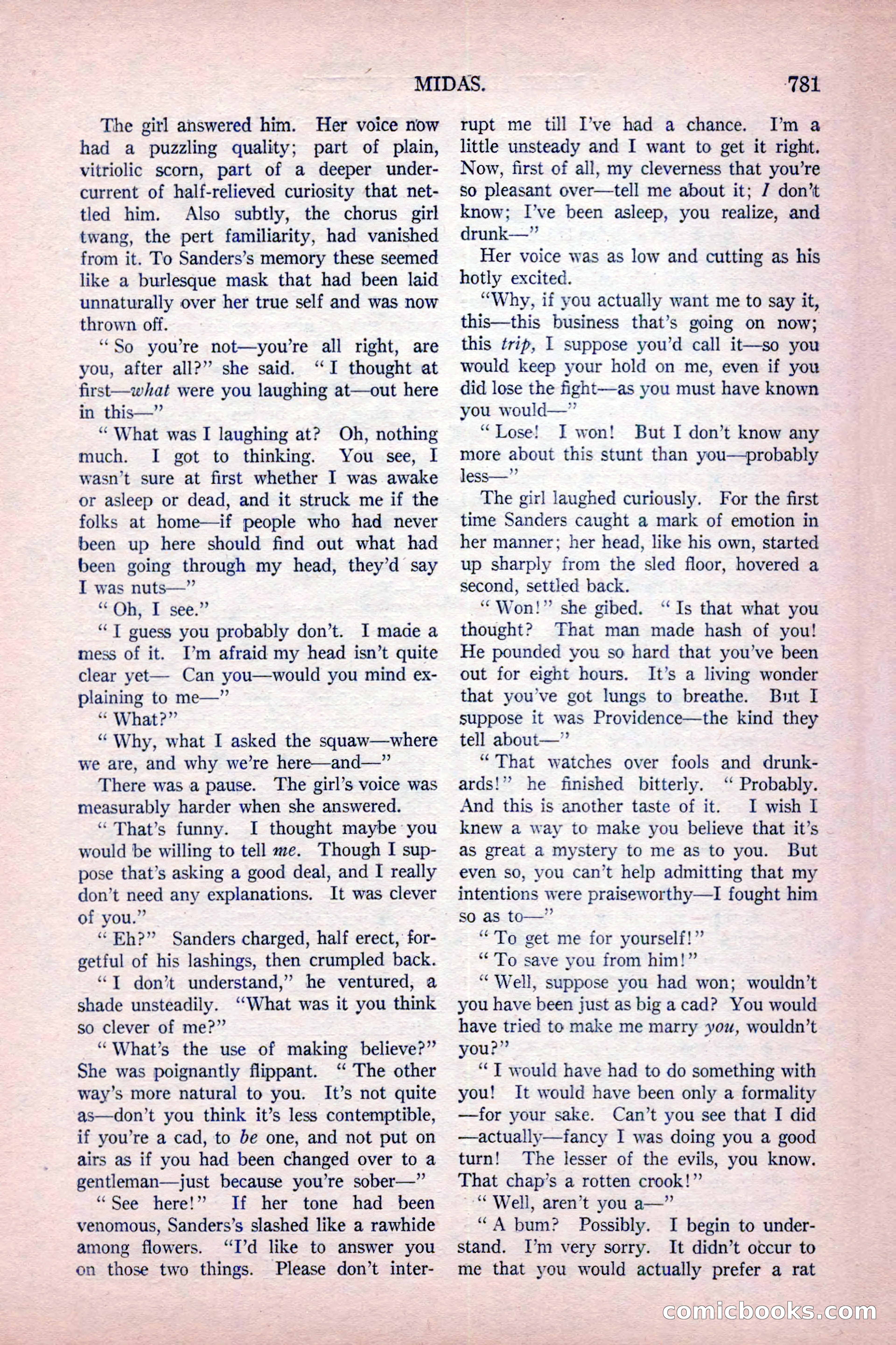 Argosy All-Story Weekly, October 22, 1921 — page 71 of 156