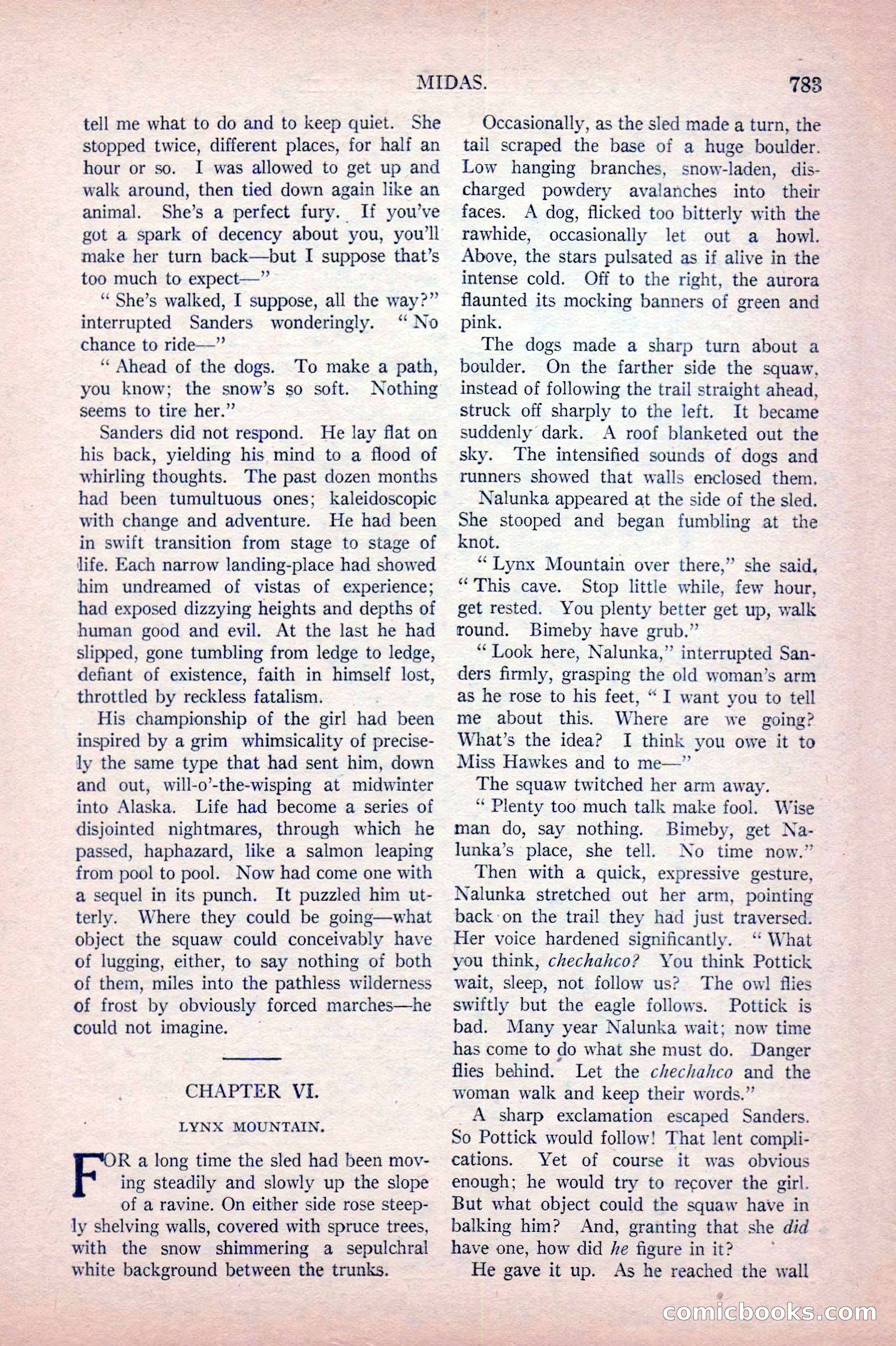 Argosy All-Story Weekly, October 22, 1921 — page 73 of 156