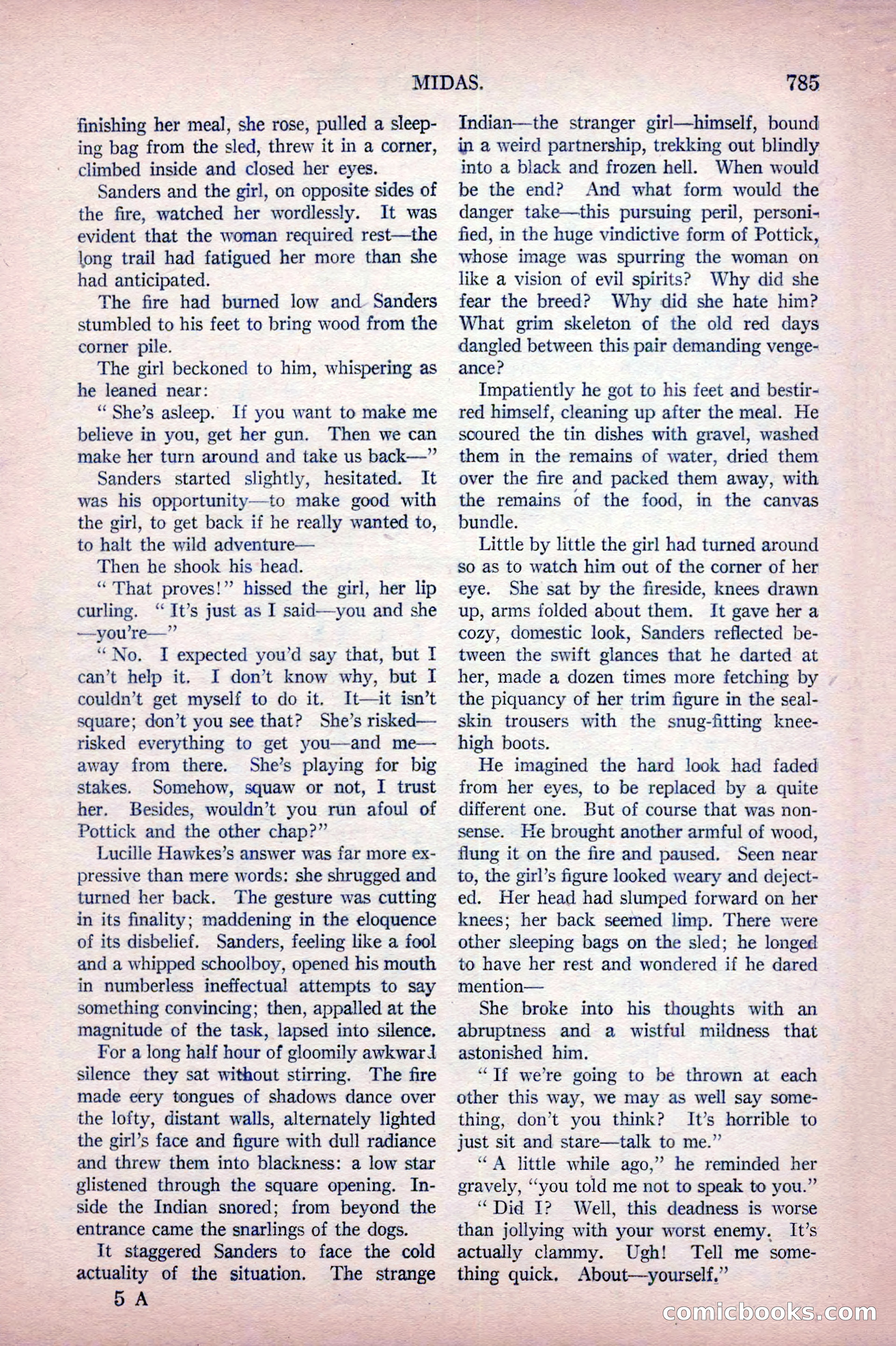 Argosy All-Story Weekly, October 22, 1921 — page 75 of 156