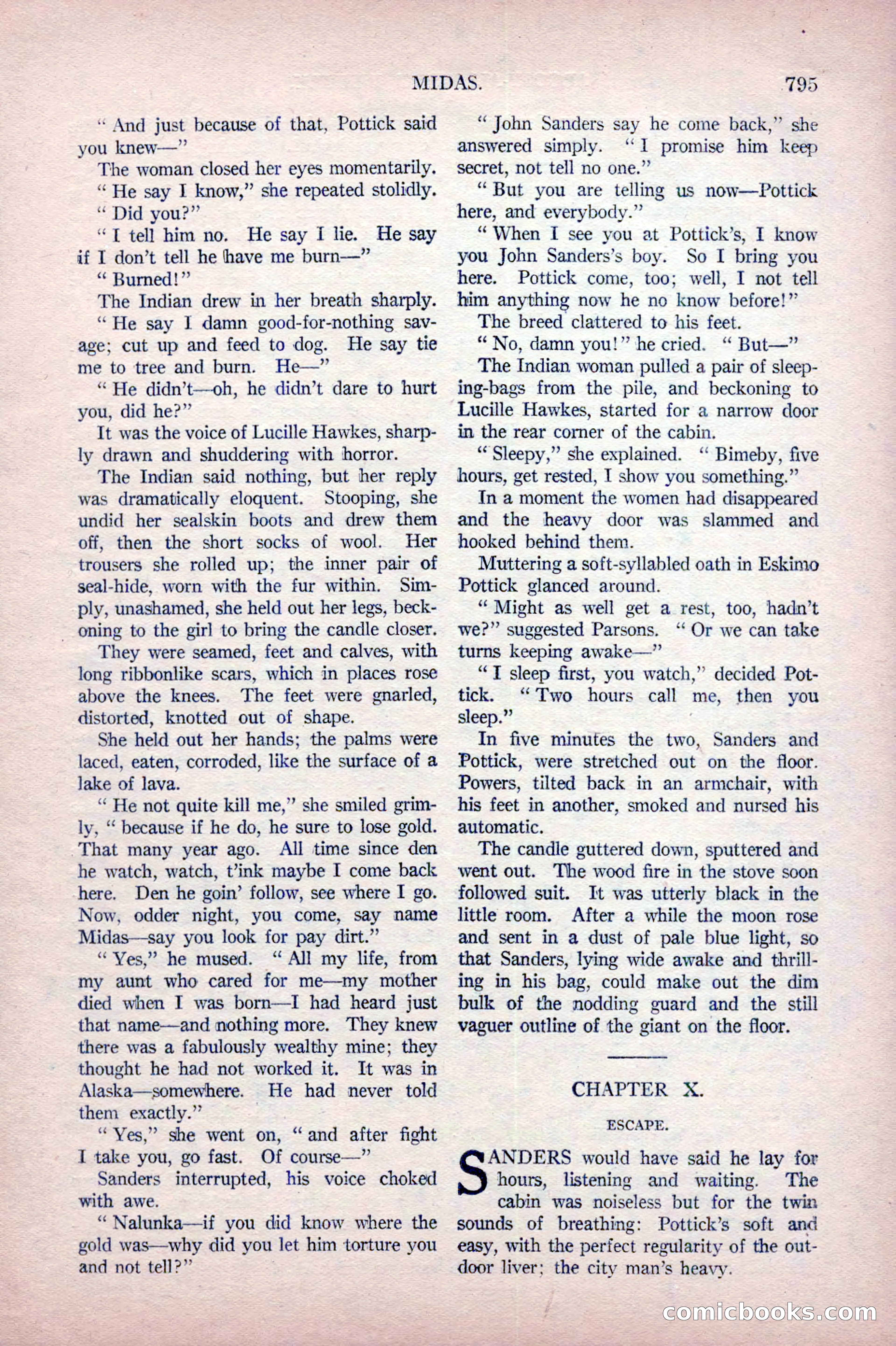 Argosy All-Story Weekly, October 22, 1921 — page 85 of 156
