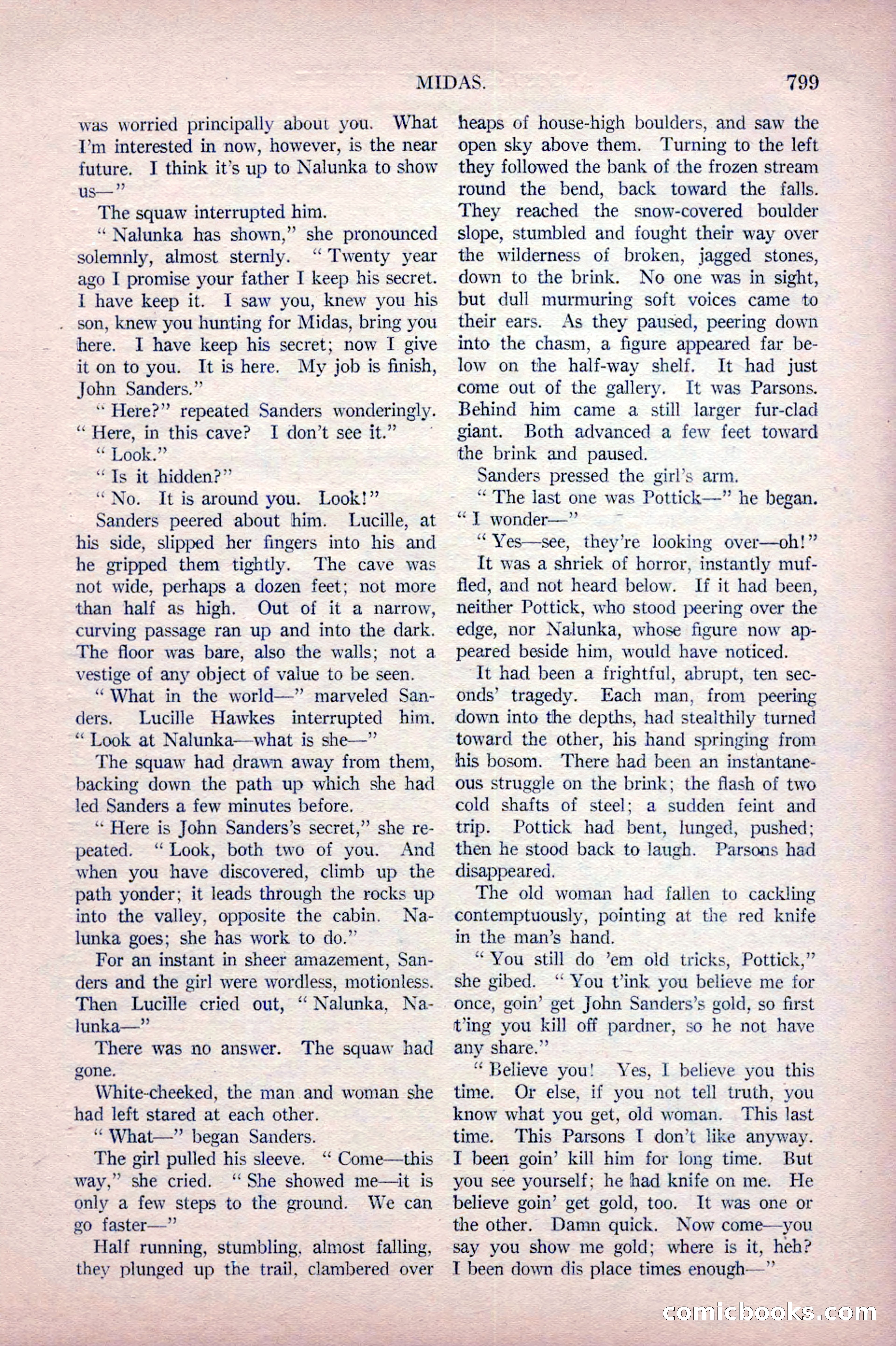 Argosy All-Story Weekly, October 22, 1921 — page 89 of 156