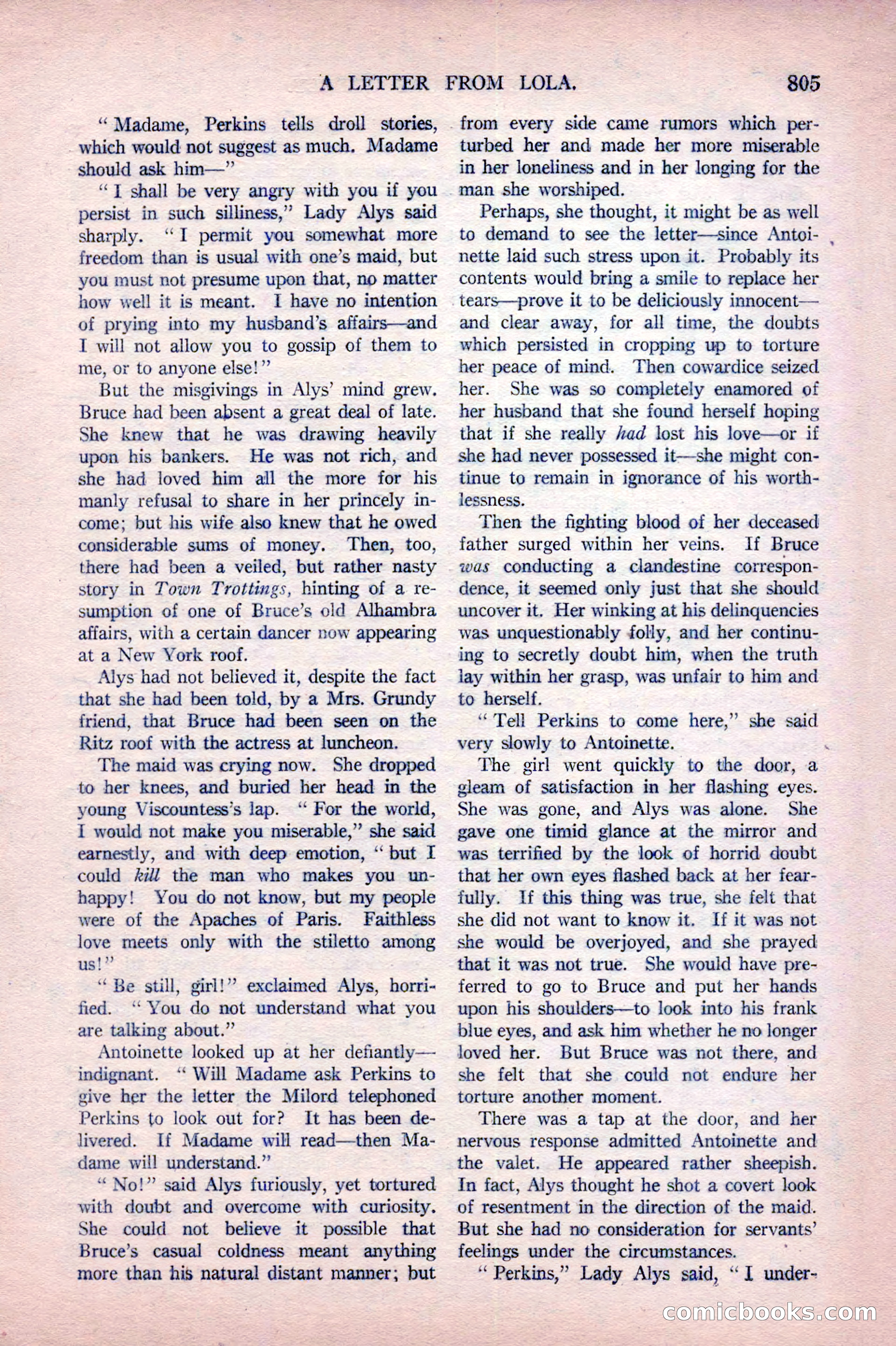 Argosy All-Story Weekly, October 22, 1921 — page 95 of 156