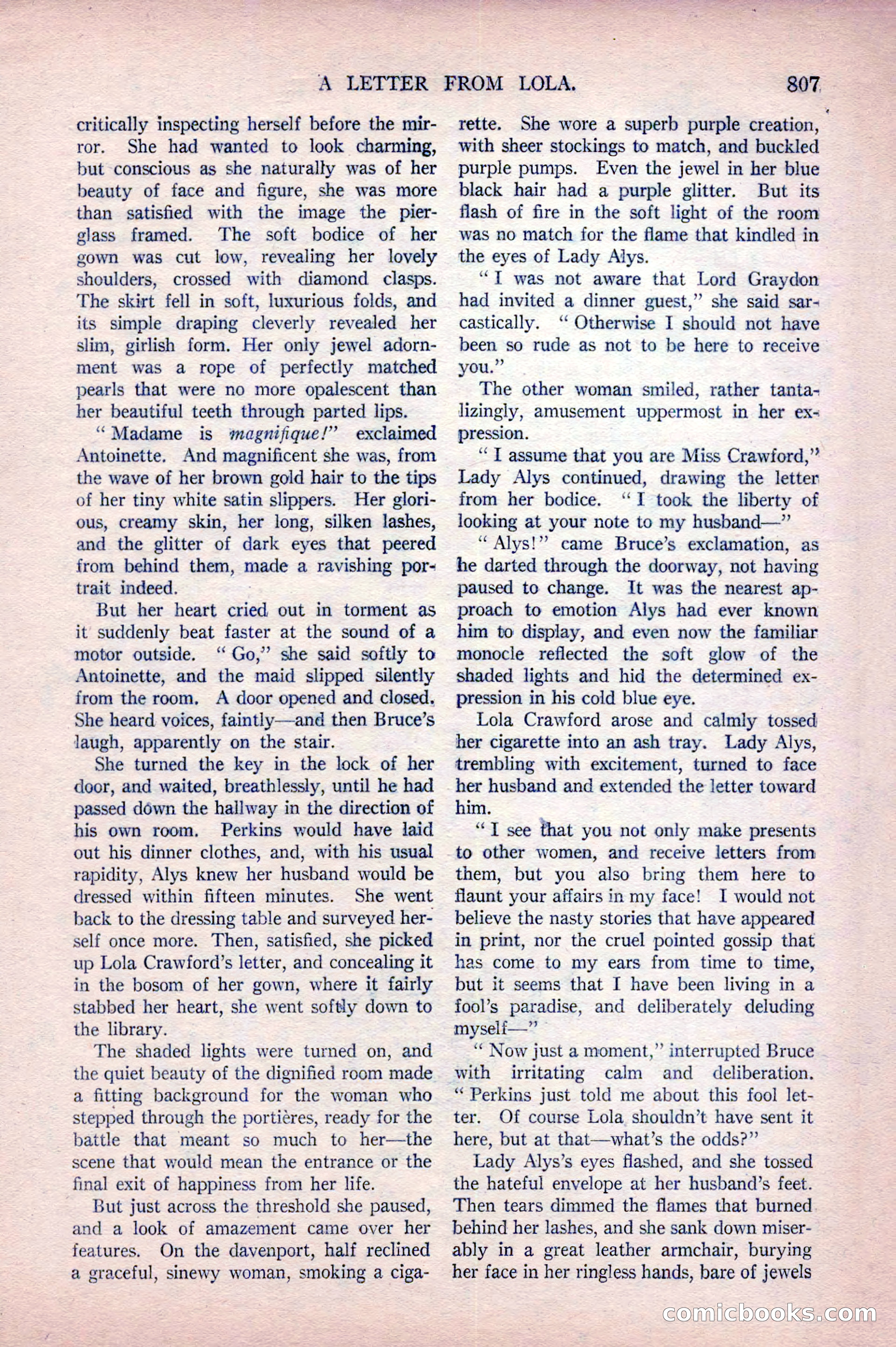 Argosy All-Story Weekly, October 22, 1921 — page 97 of 156