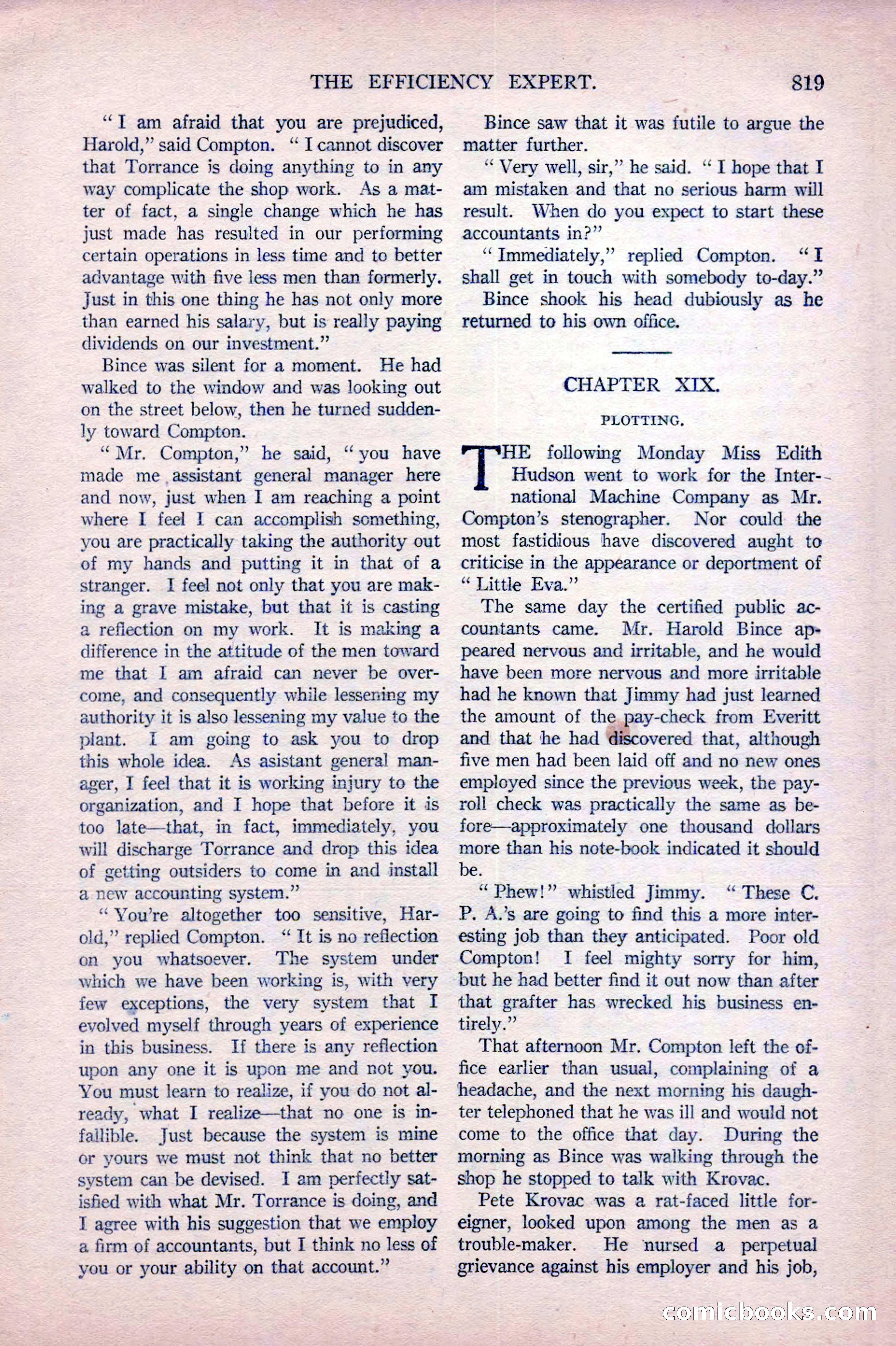 Argosy All-Story Weekly, October 22, 1921 — page 109 of 156