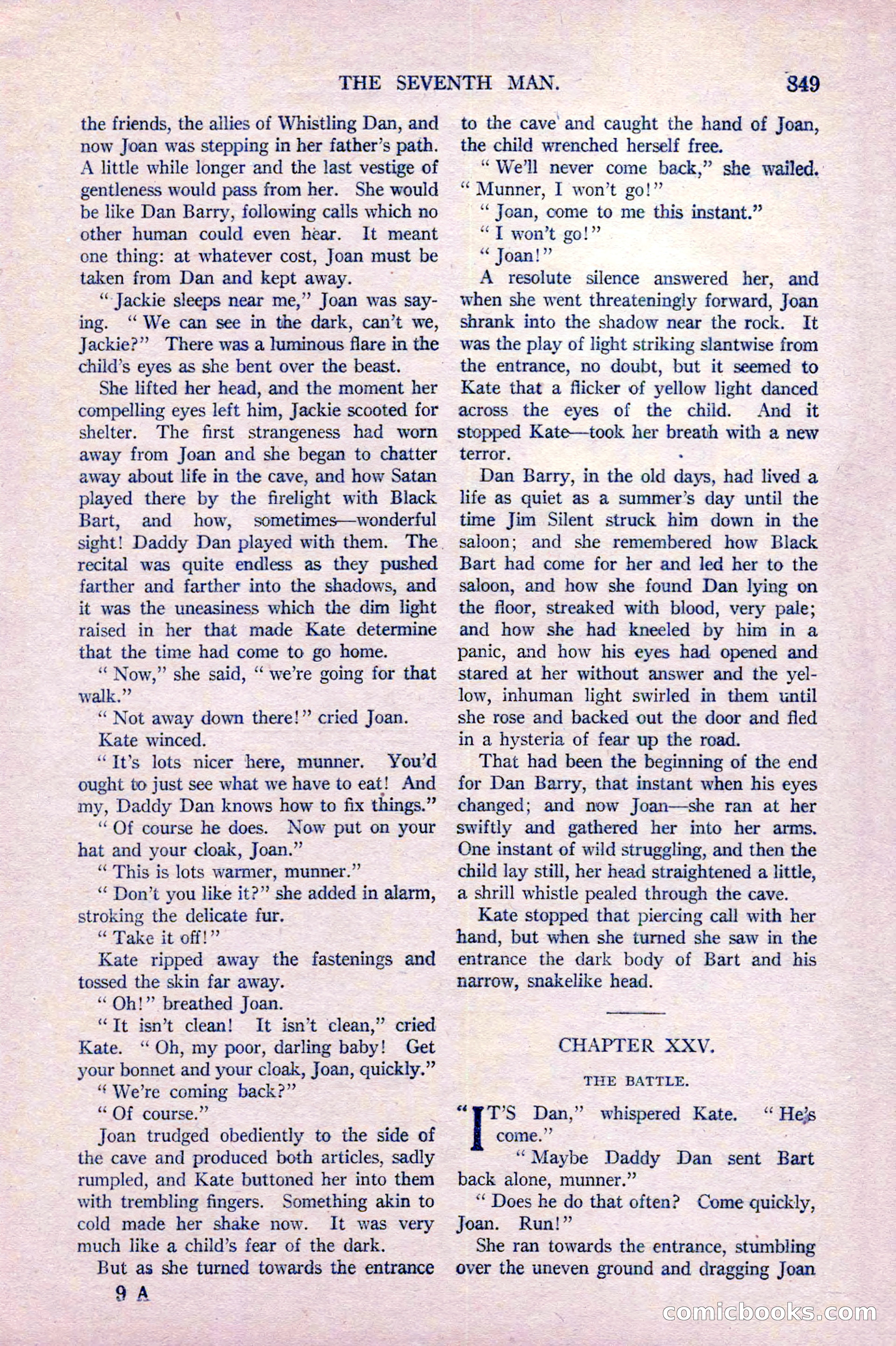Argosy All-Story Weekly, October 22, 1921 — page 139 of 156