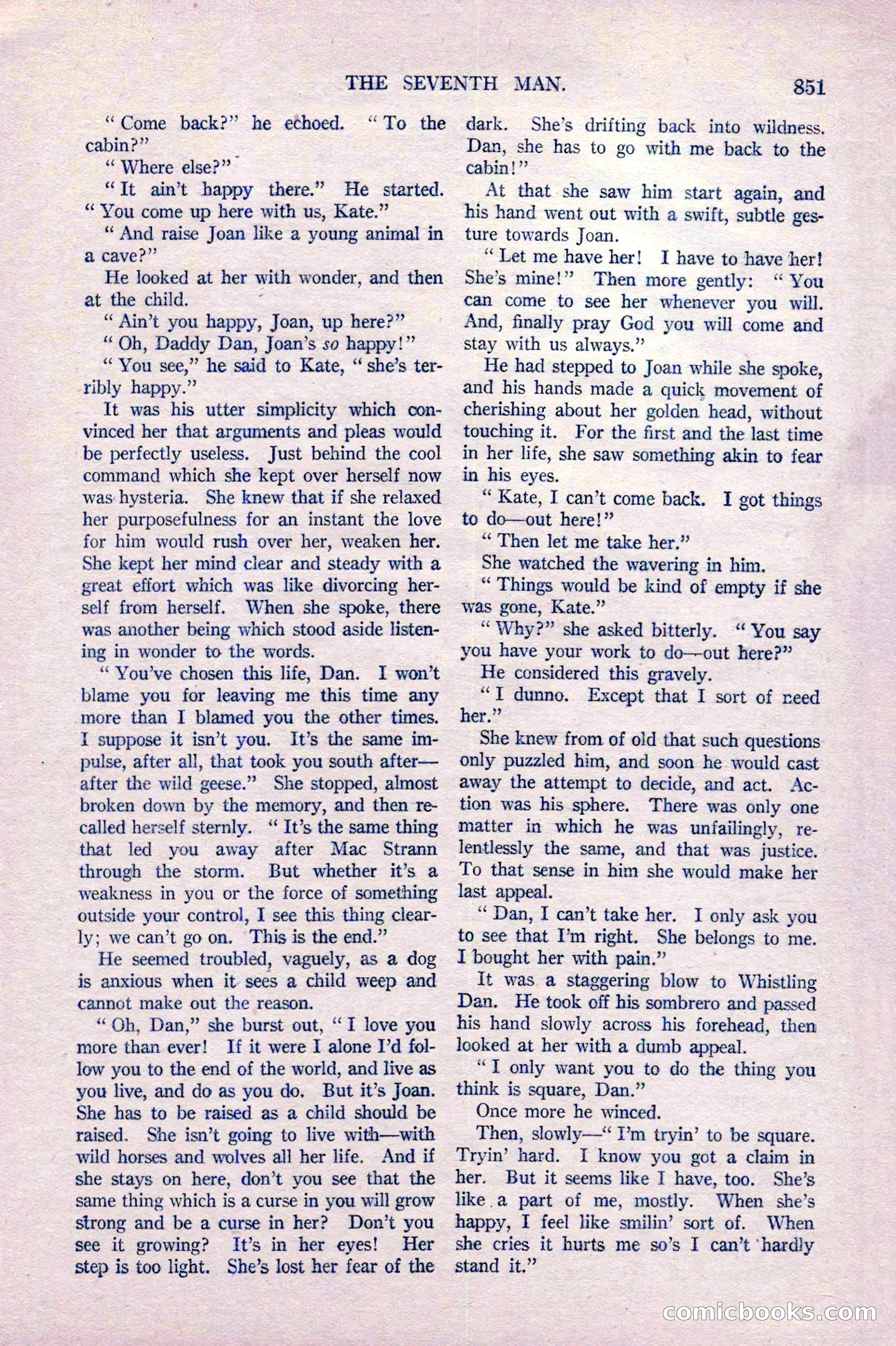 Argosy All-Story Weekly, October 22, 1921 — page 141 of 156