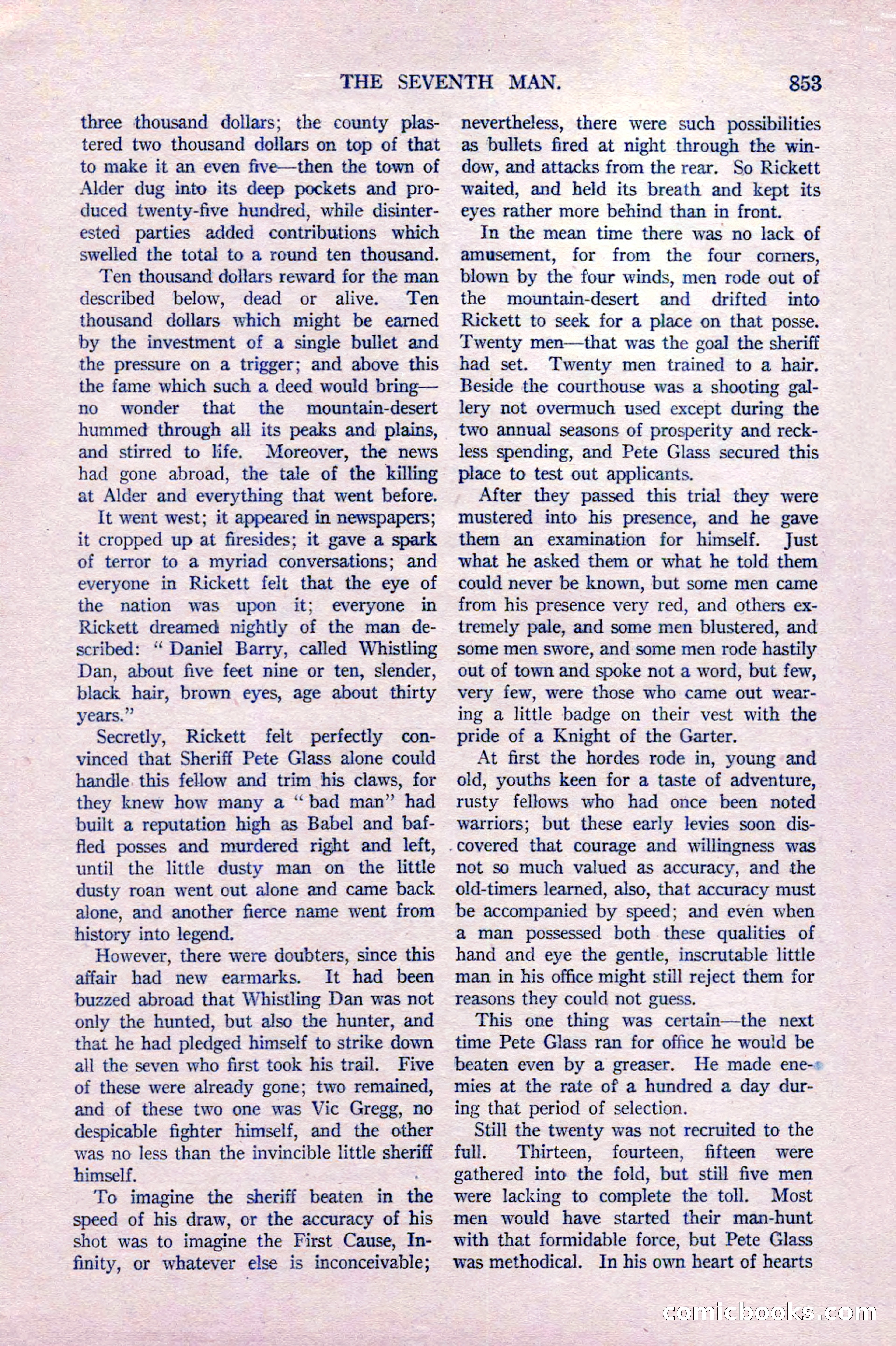 Argosy All-Story Weekly, October 22, 1921 — page 143 of 156
