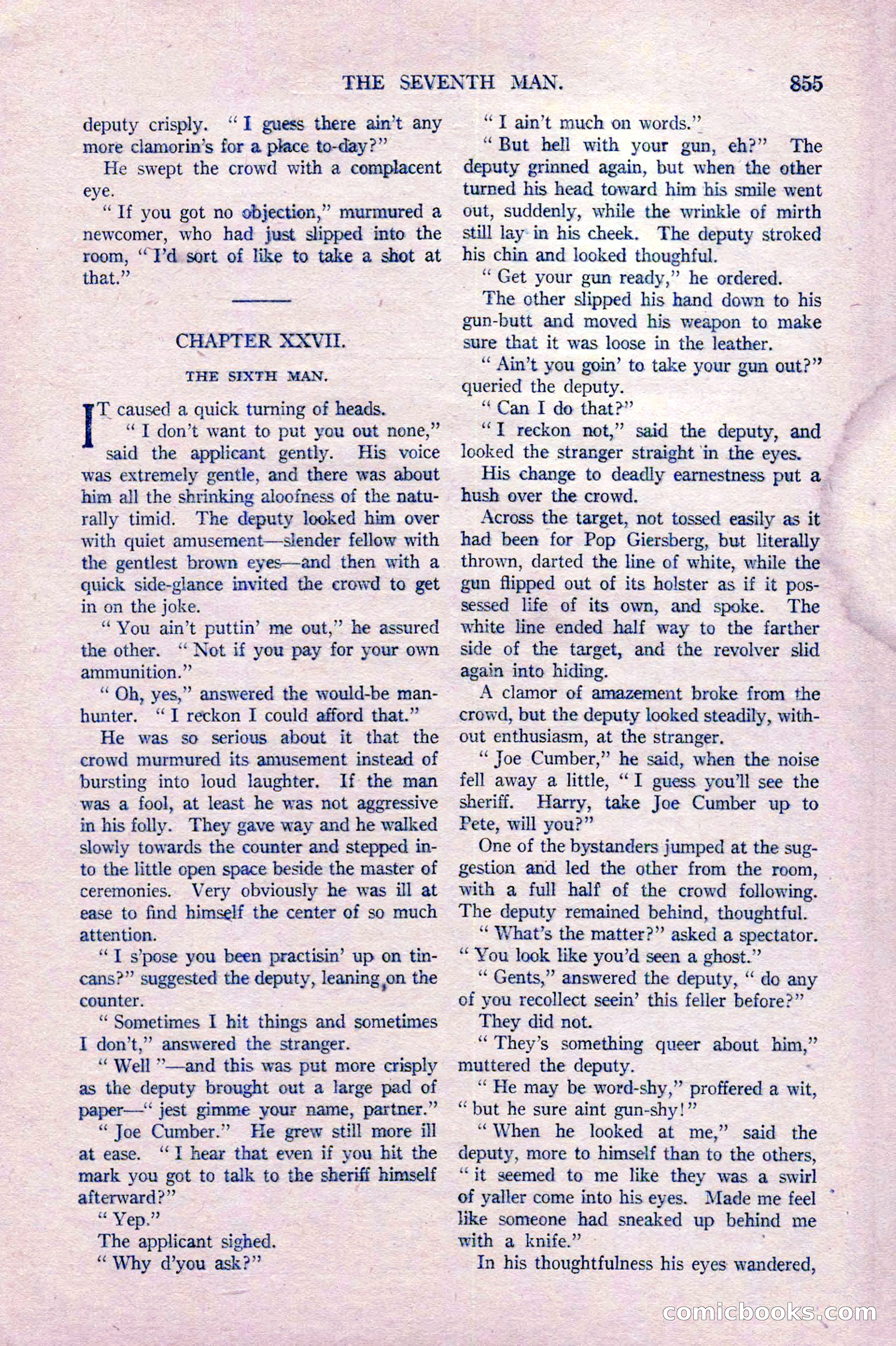 Argosy All-Story Weekly, October 22, 1921 — page 145 of 156
