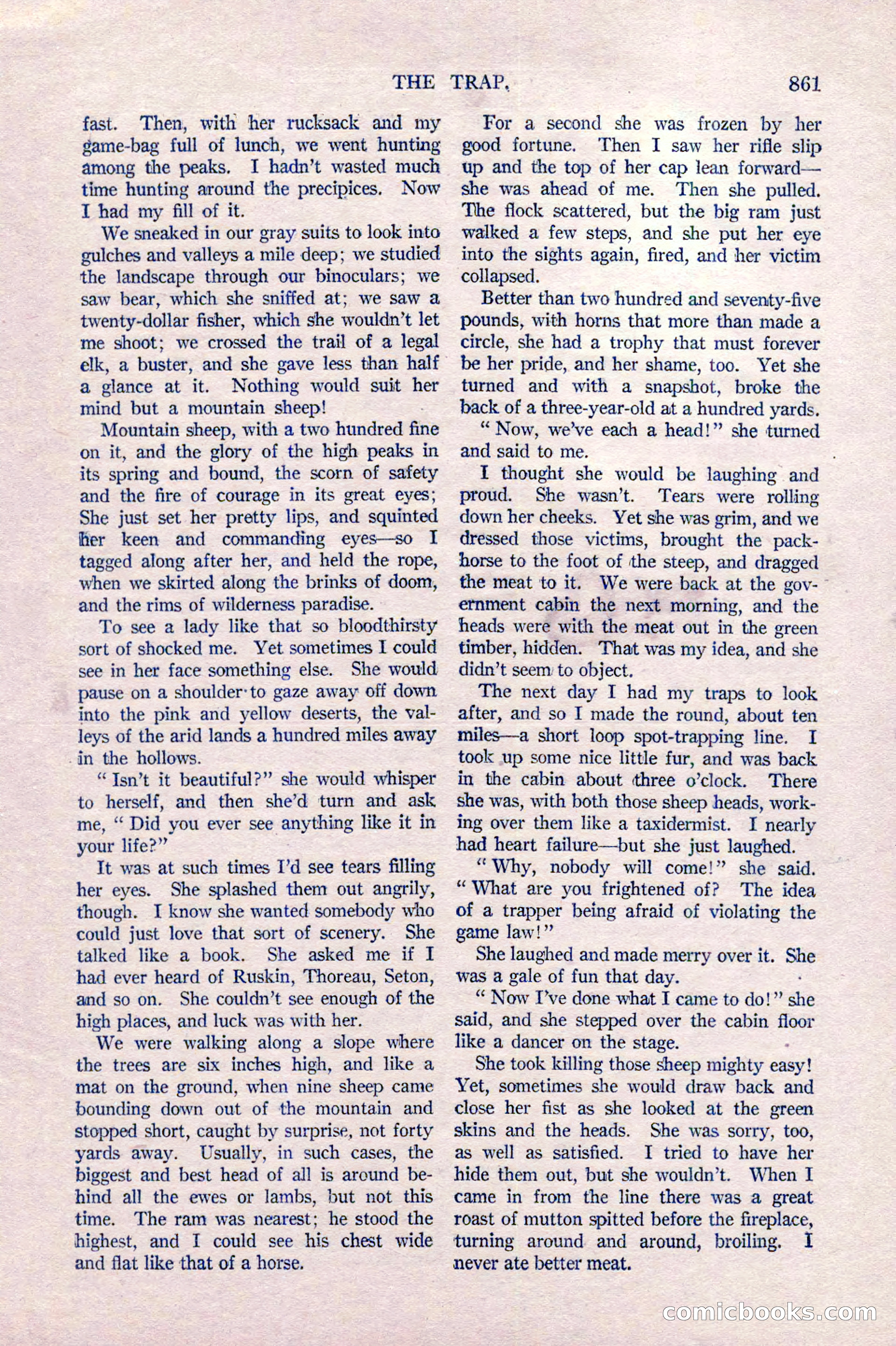 Argosy All-Story Weekly, October 22, 1921 — page 151 of 156