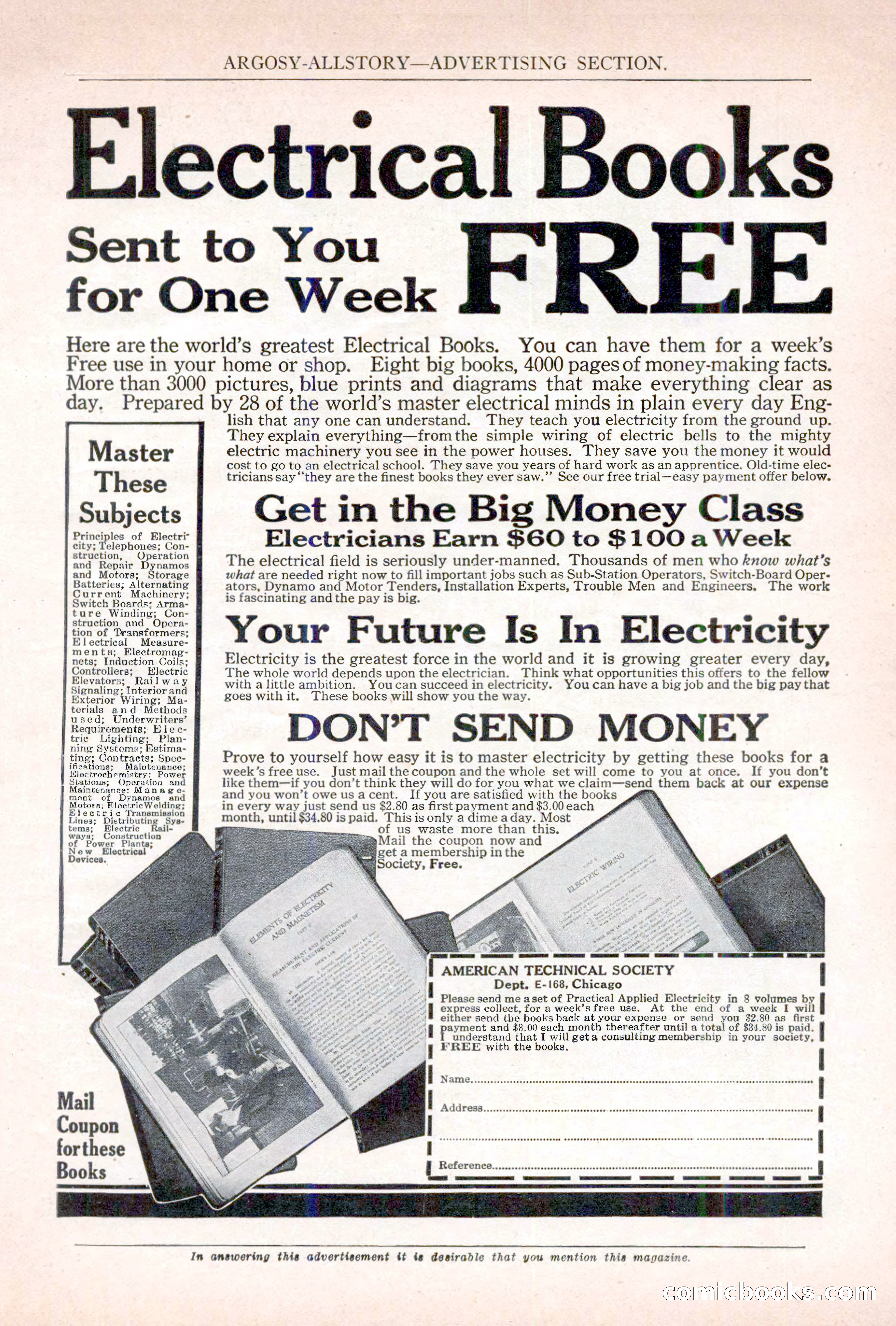 Argosy All-Story Weekly, November 5, 1921 — page 9 of 180