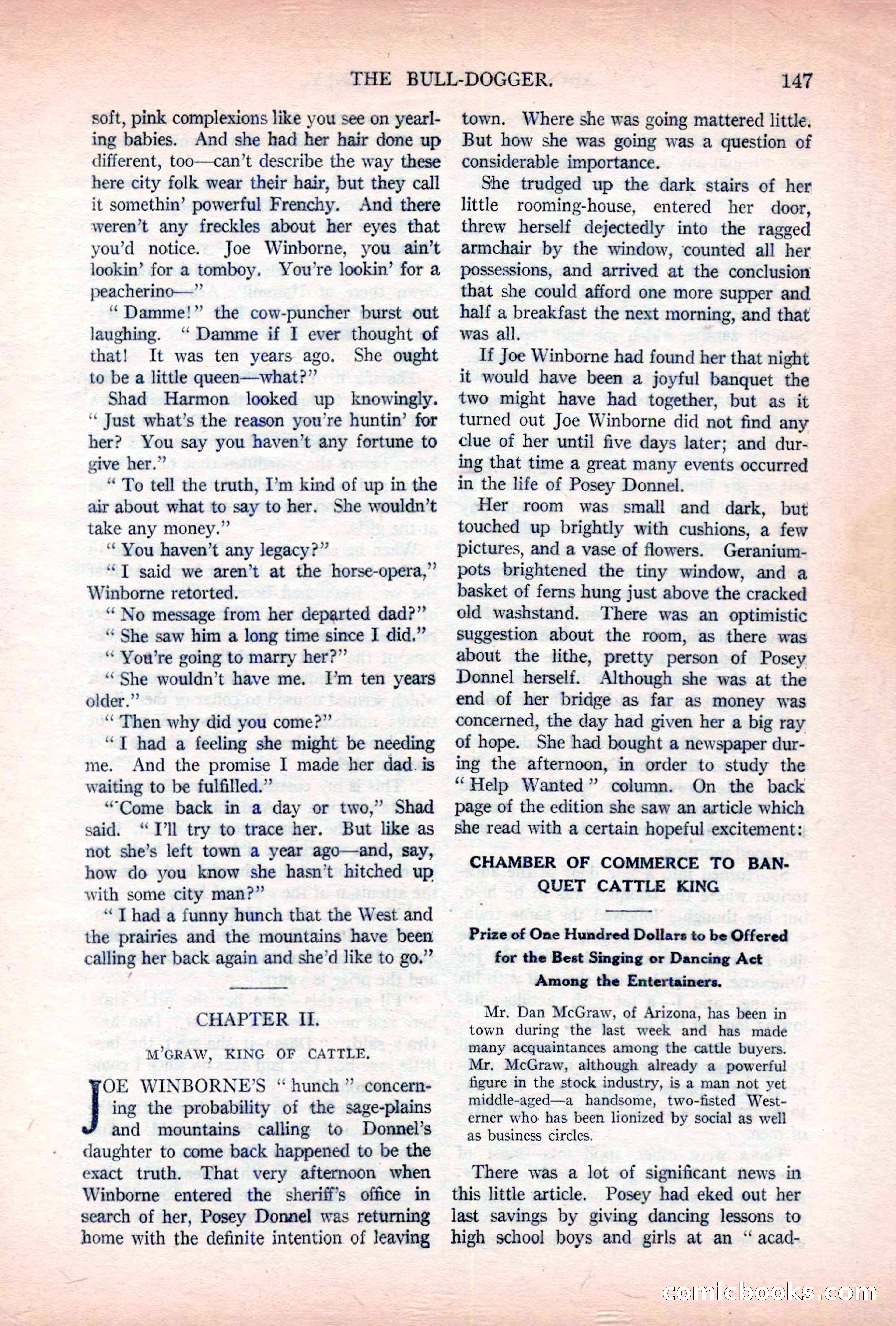 Argosy All-Story Weekly, November 5, 1921 — page 13 of 180