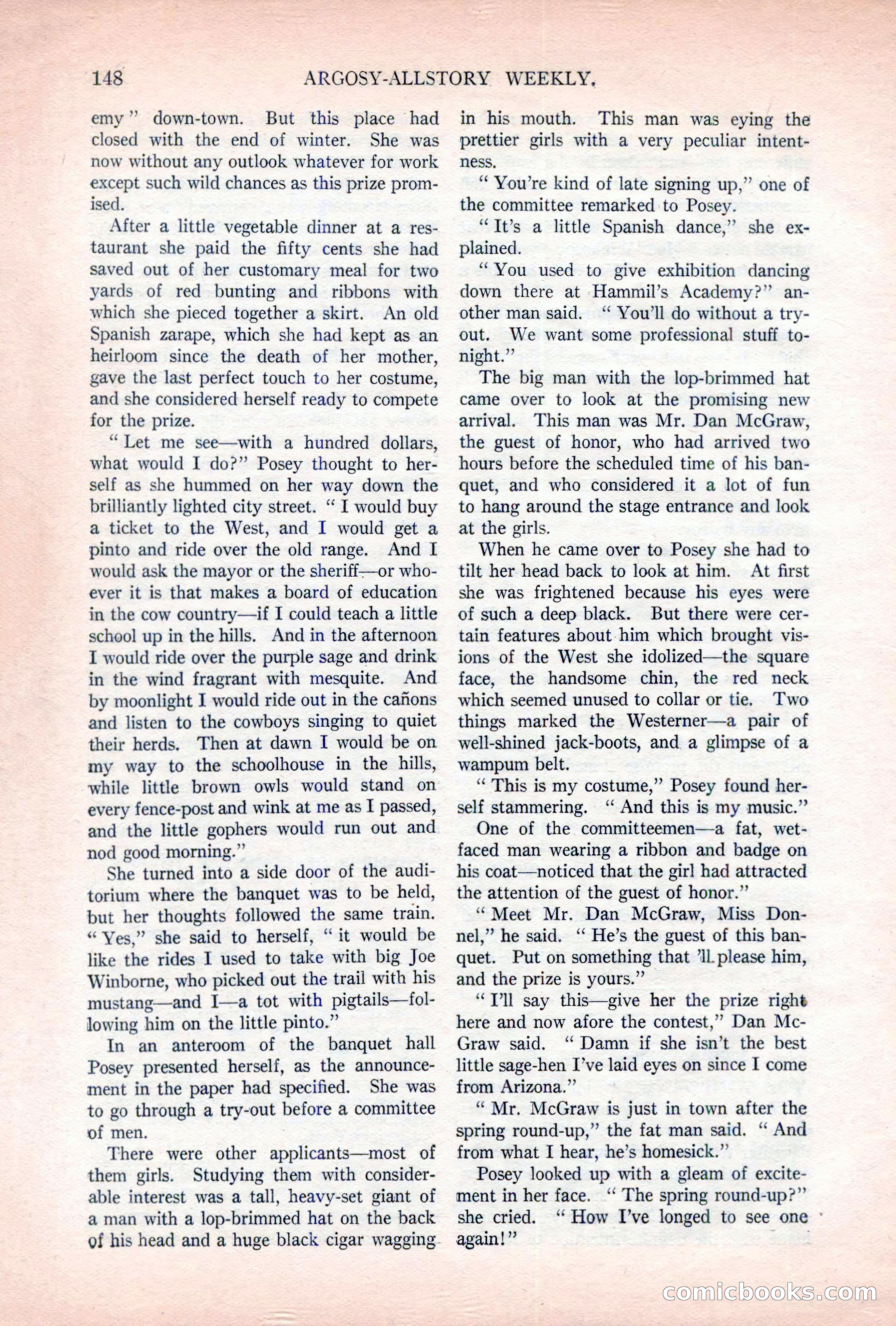 Argosy All-Story Weekly, November 5, 1921 — page 14 of 180