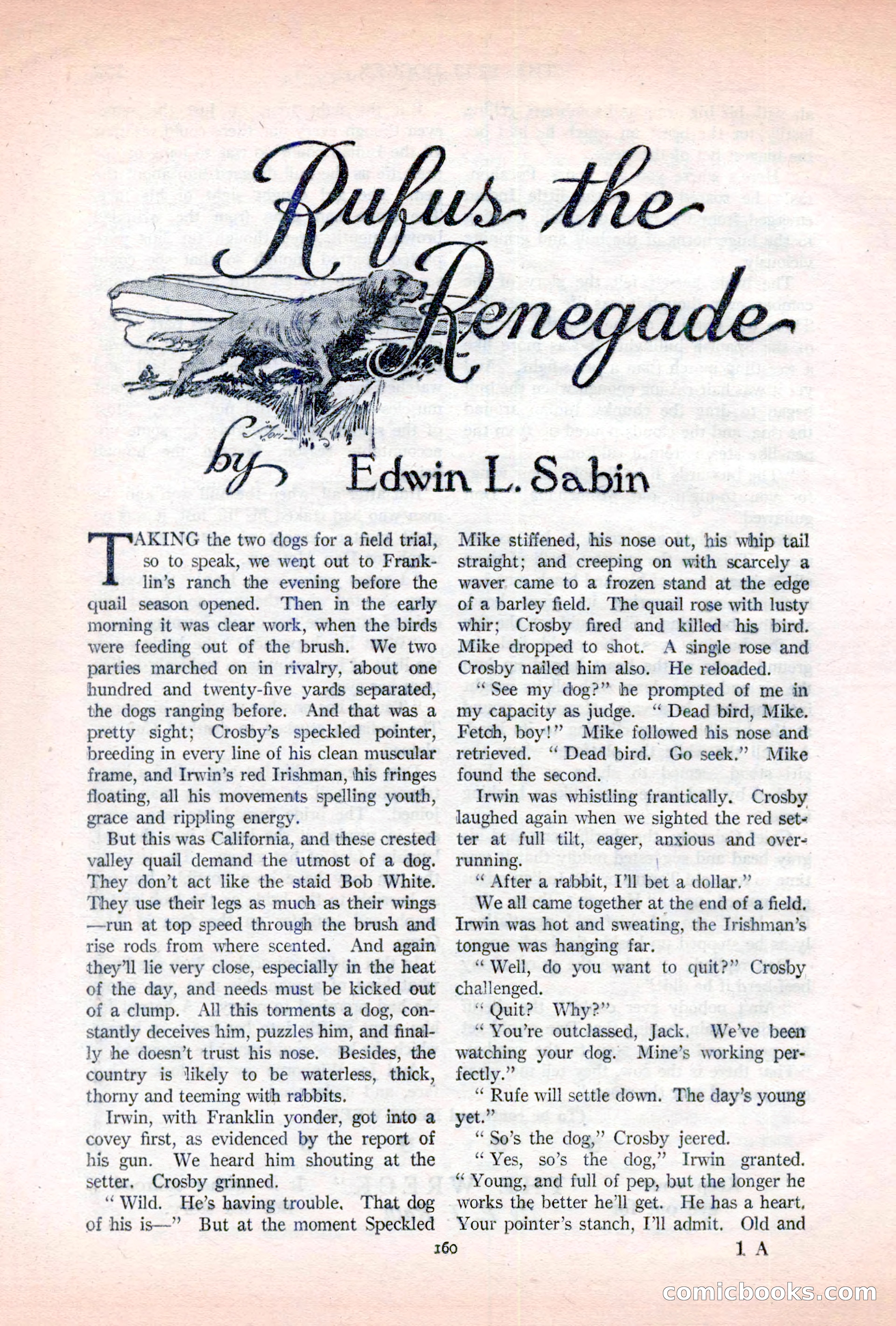 Argosy All-Story Weekly, November 5, 1921 — page 26 of 180
