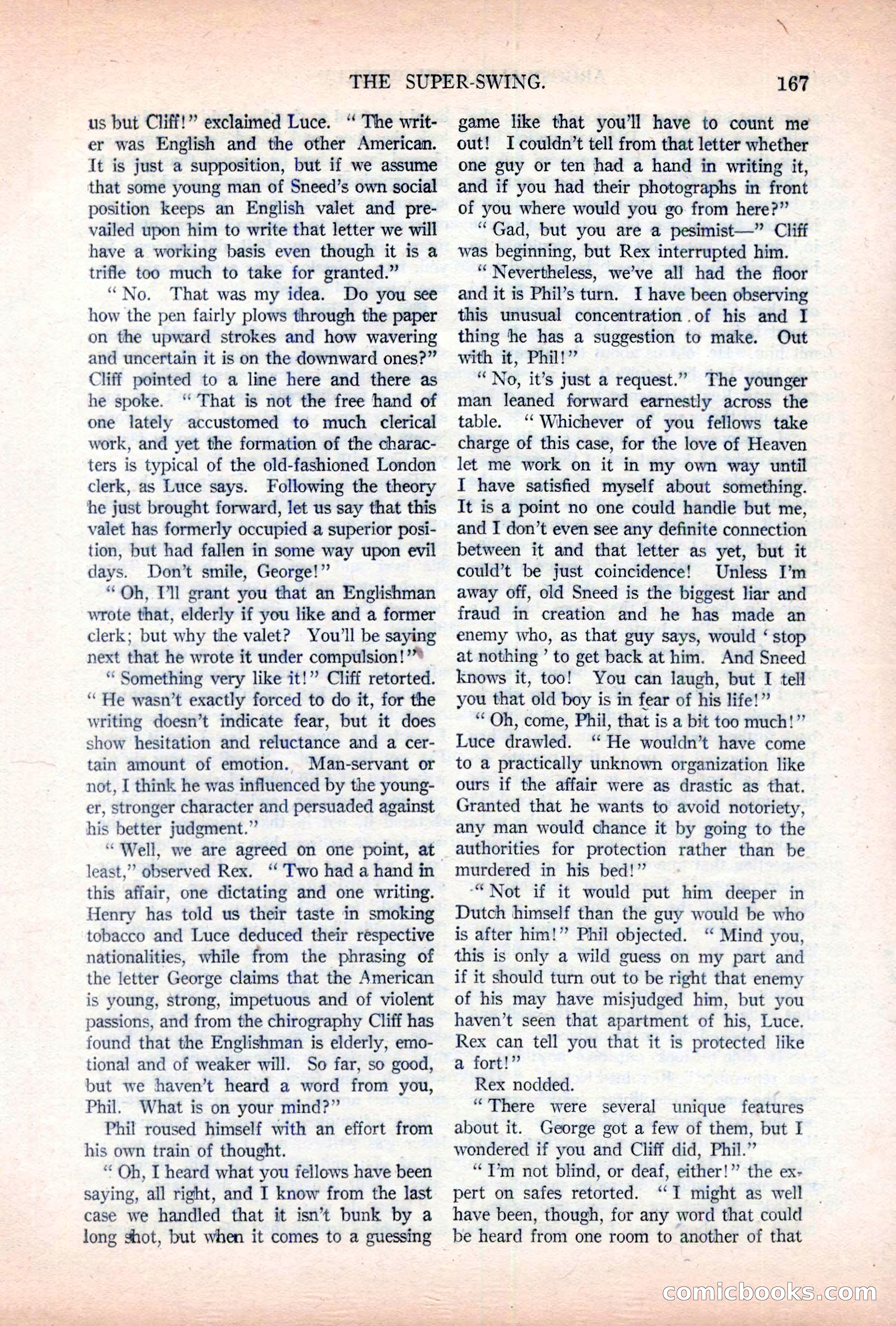 Argosy All-Story Weekly, November 5, 1921 — page 33 of 180