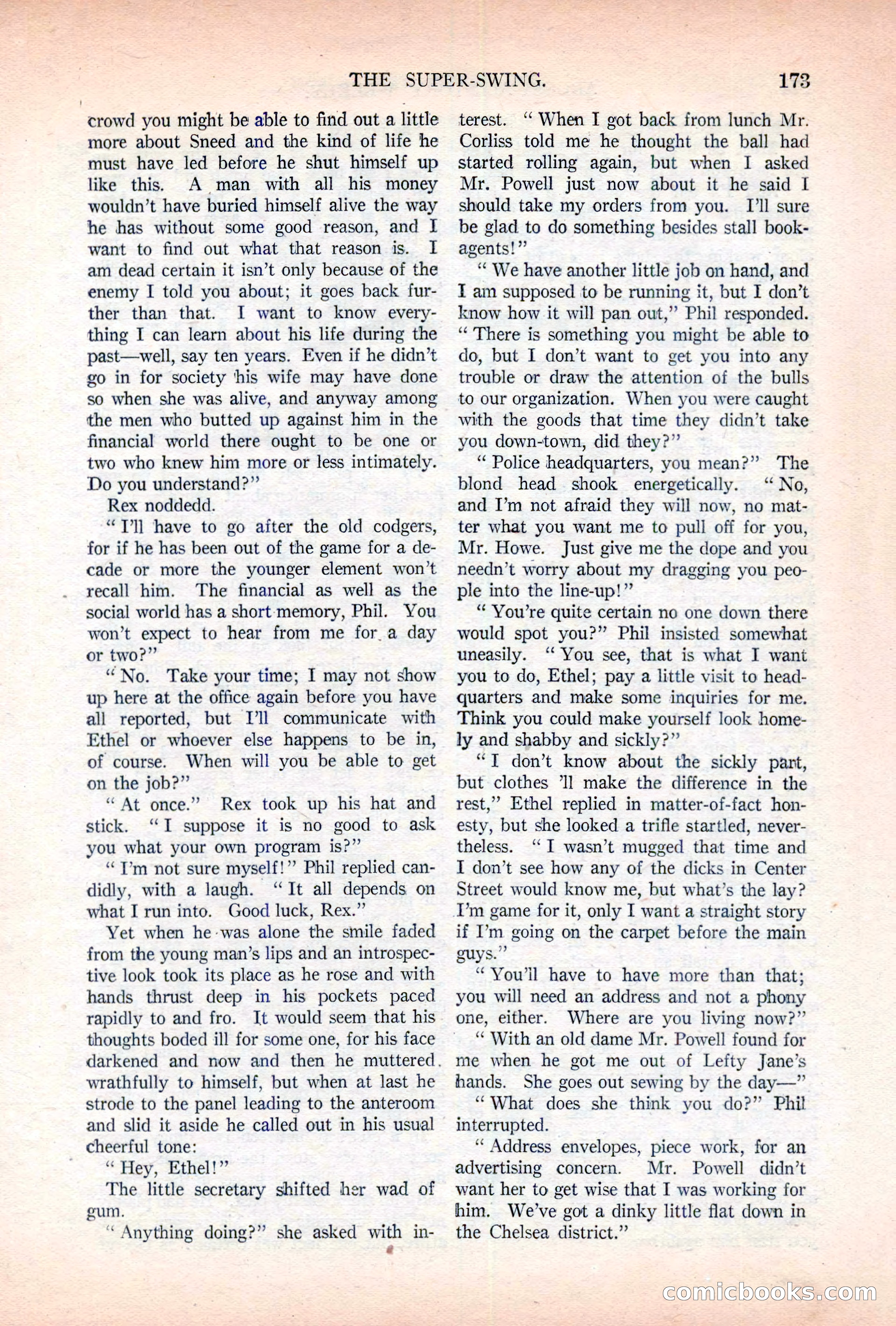 Argosy All-Story Weekly, November 5, 1921 — page 39 of 180