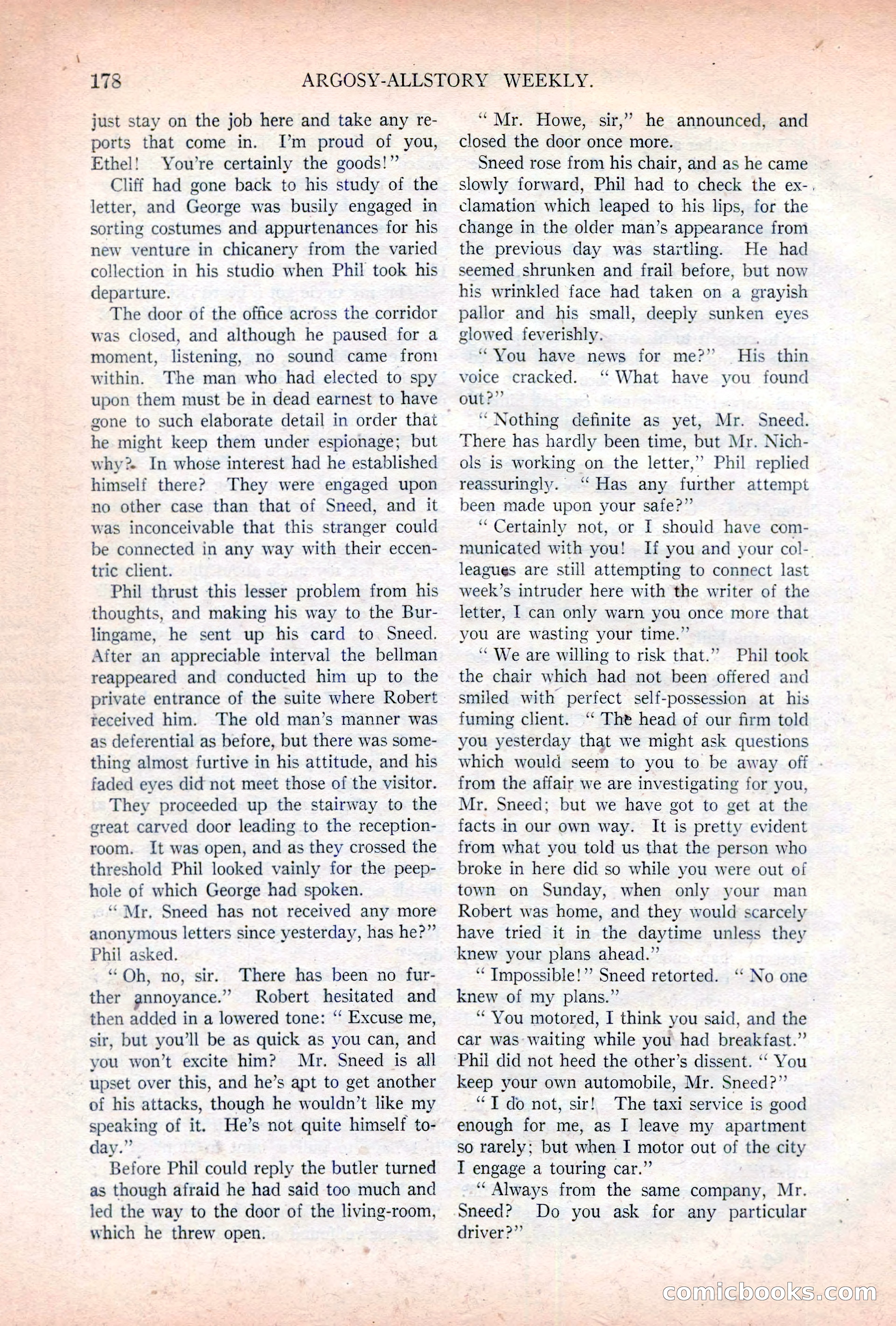 Argosy All-Story Weekly, November 5, 1921 — page 44 of 180