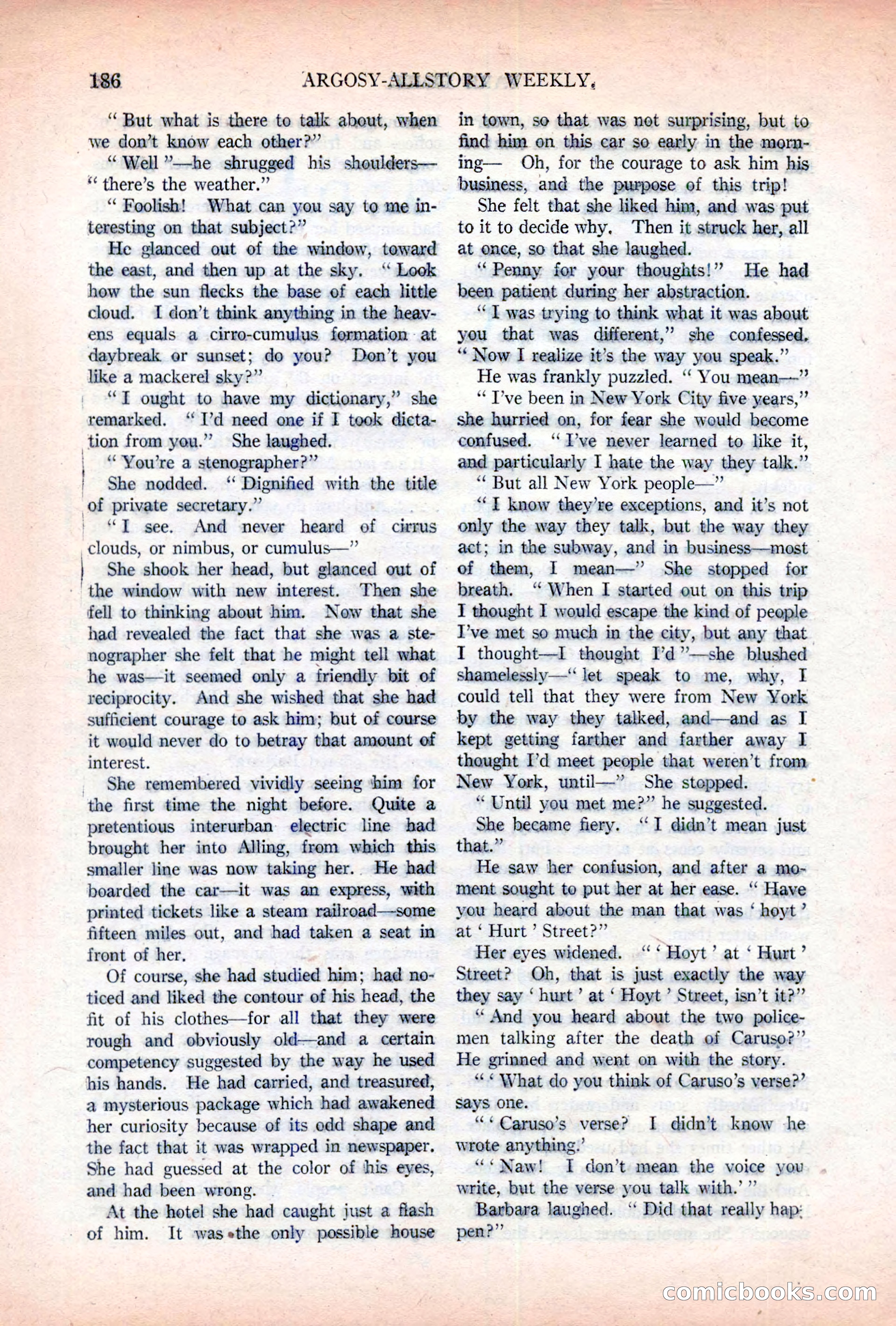 Argosy All-Story Weekly, November 5, 1921 — page 52 of 180