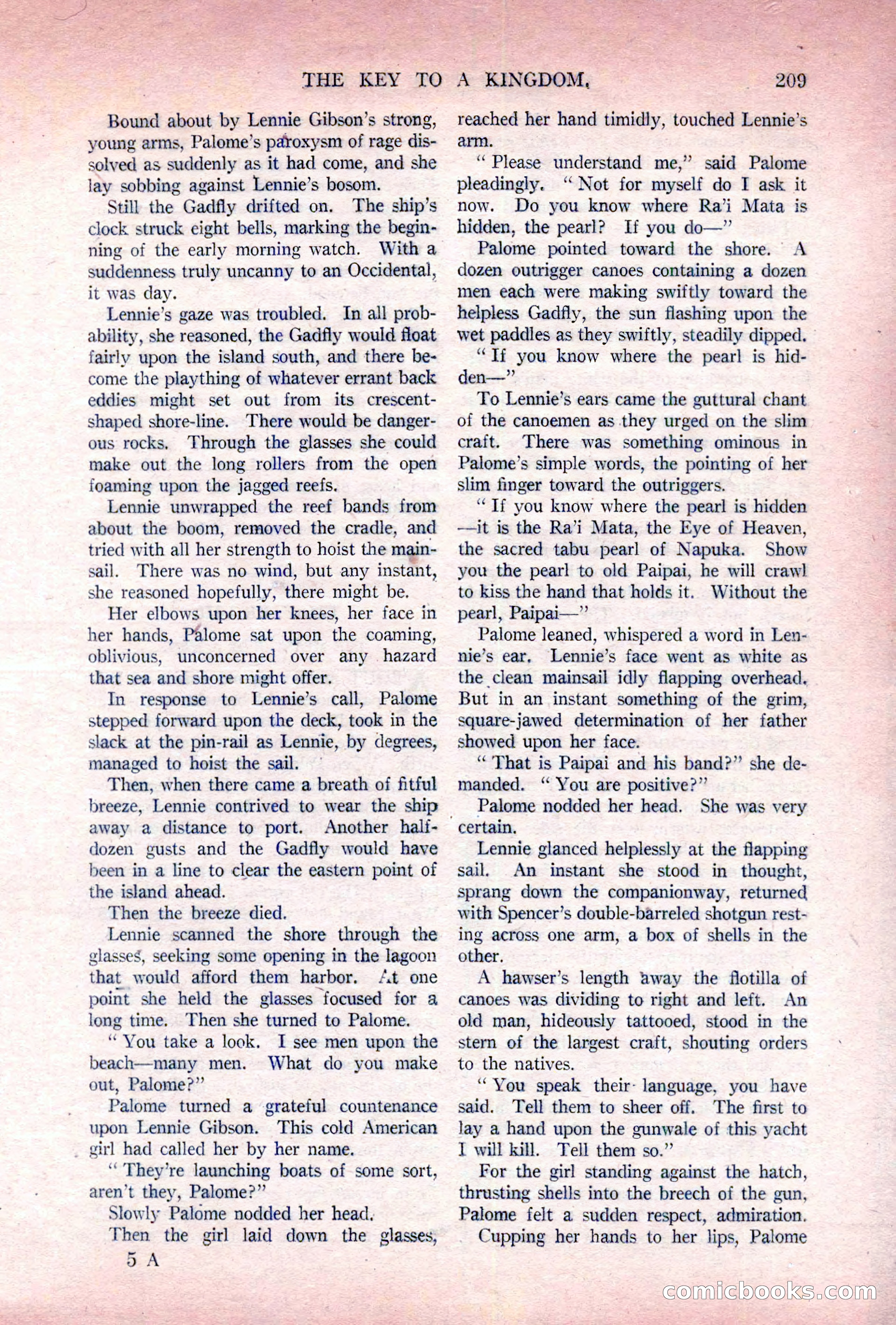 Argosy All-Story Weekly, November 5, 1921 — page 75 of 180