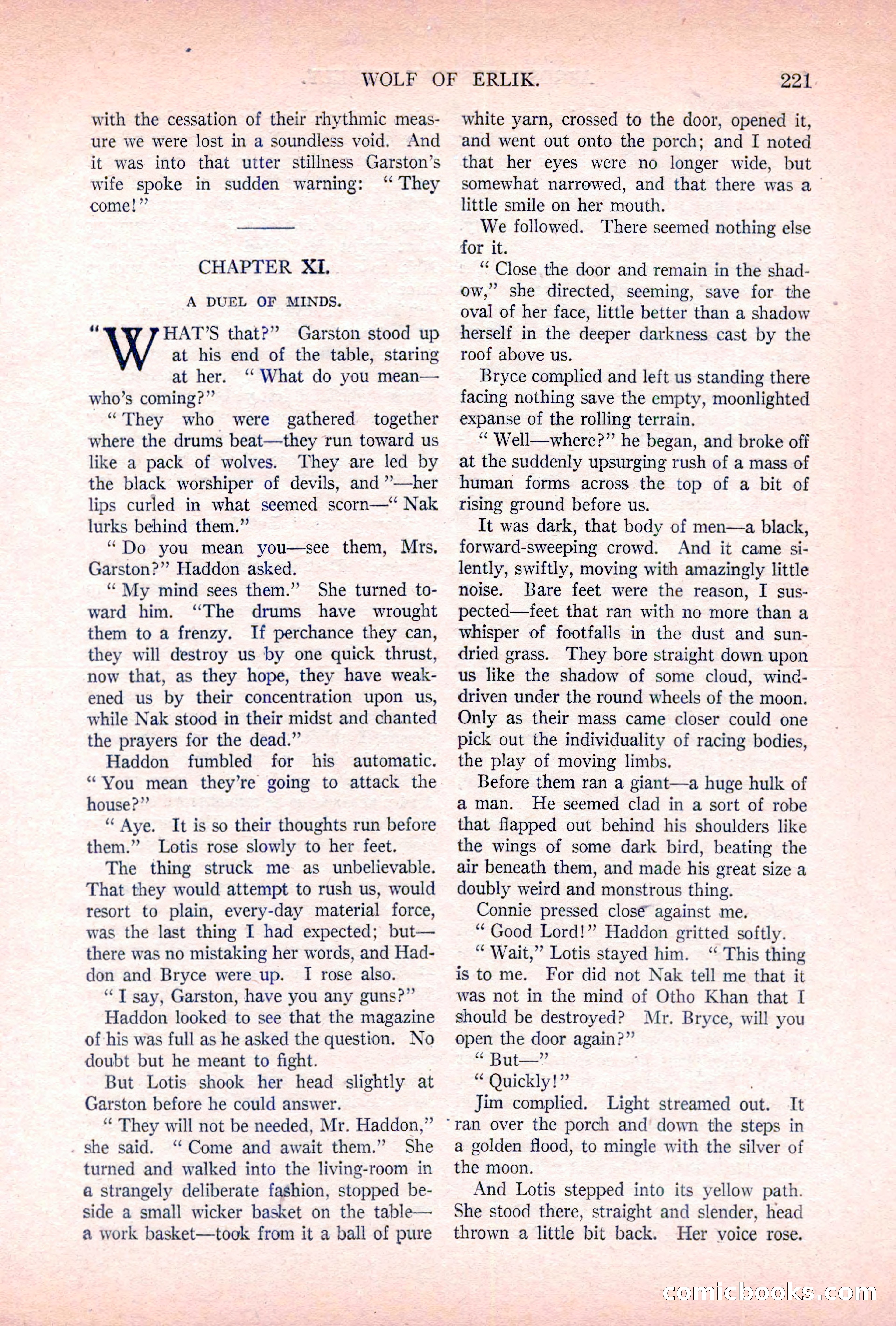Argosy All-Story Weekly, November 5, 1921 — page 87 of 180