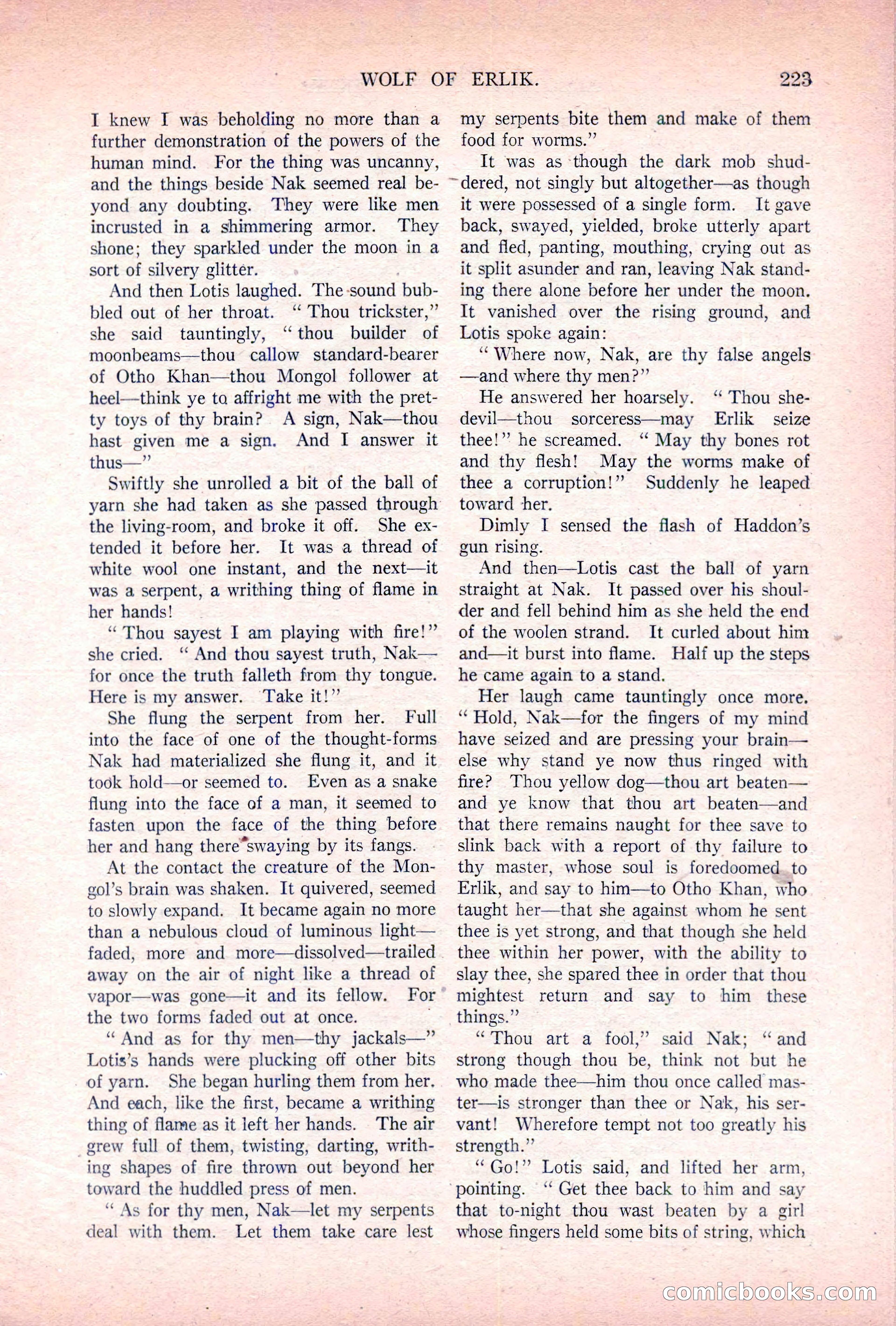 Argosy All-Story Weekly, November 5, 1921 — page 89 of 180