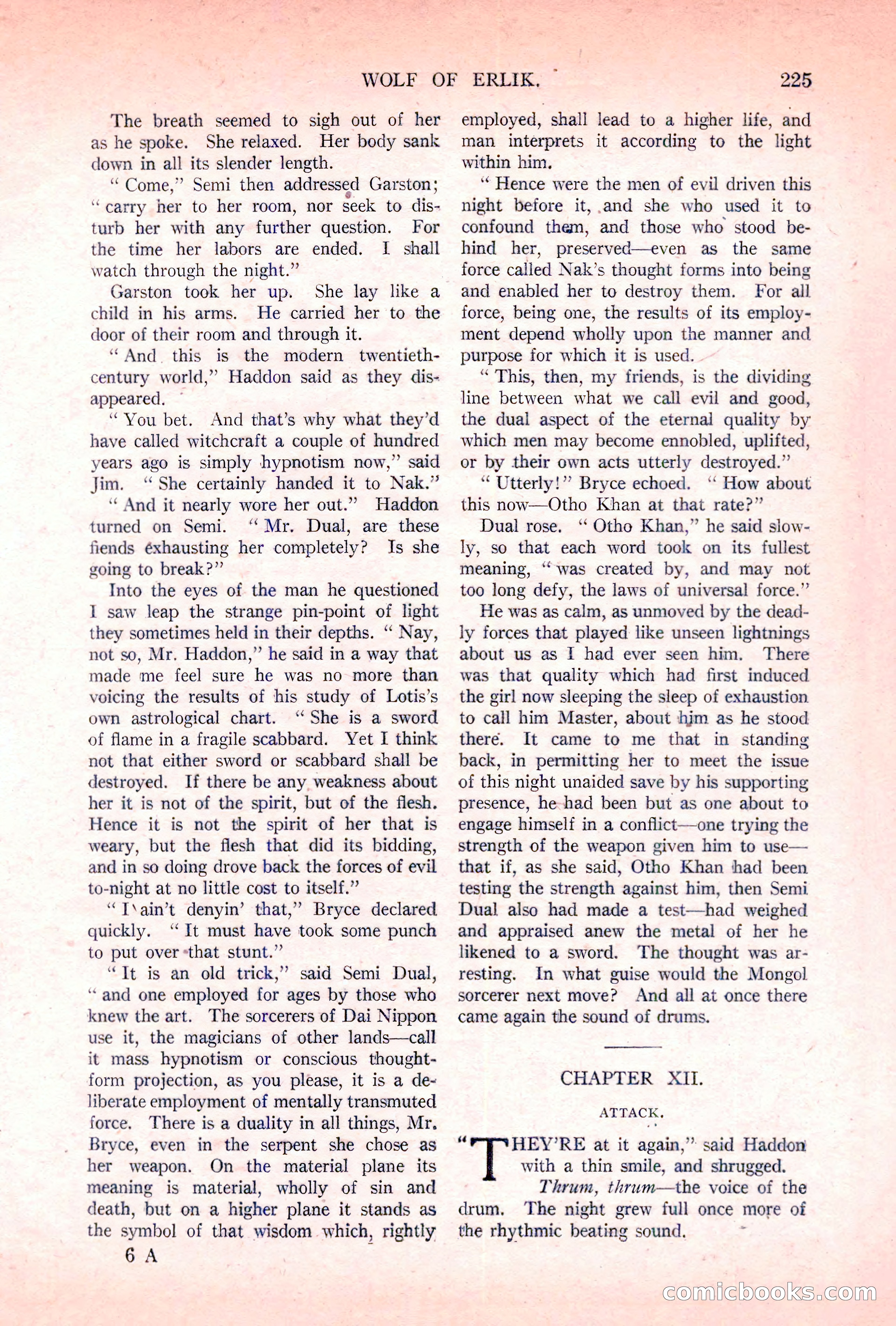 Argosy All-Story Weekly, November 5, 1921 — page 91 of 180