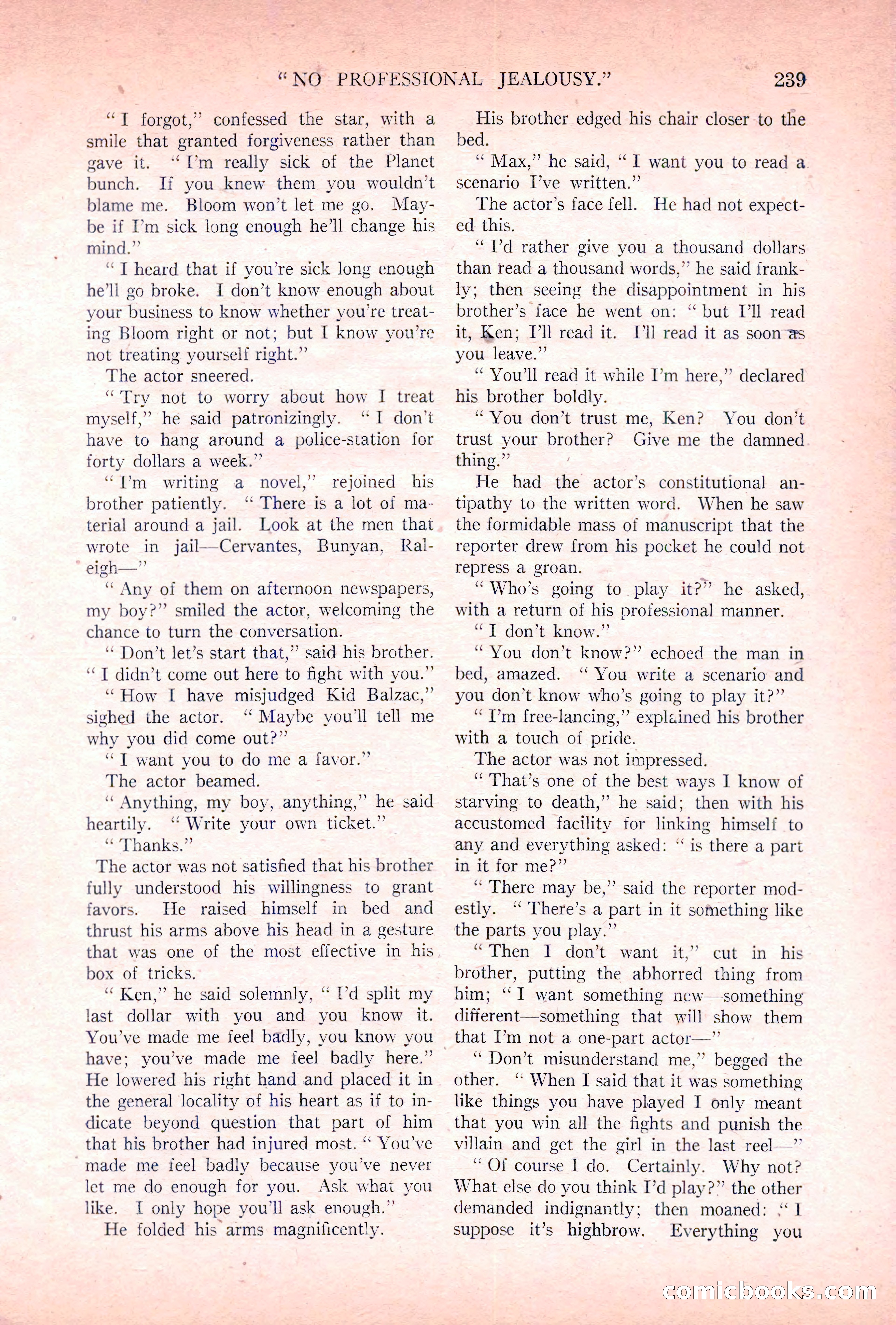 Argosy All-Story Weekly, November 5, 1921 — page 105 of 180