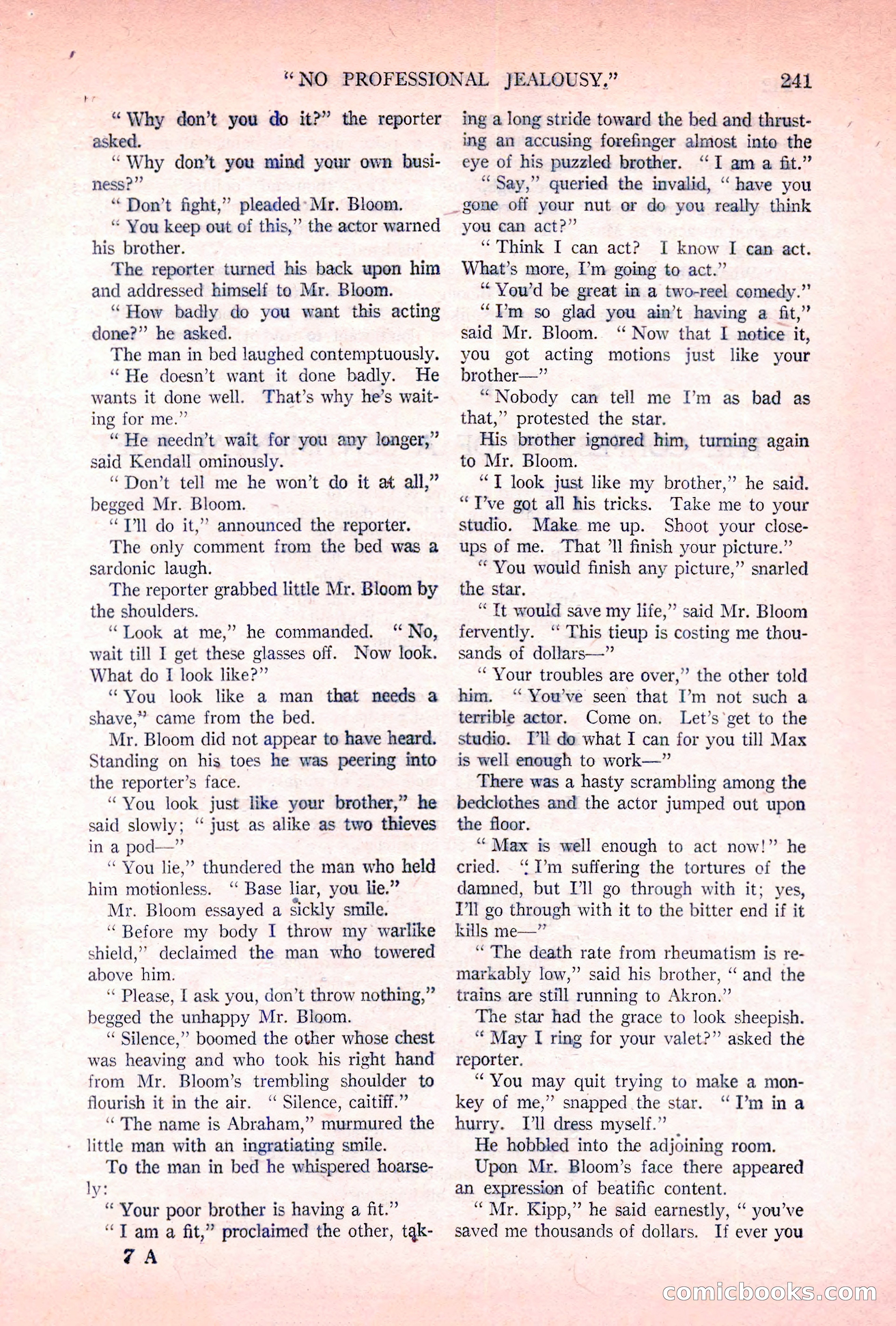 Argosy All-Story Weekly, November 5, 1921 — page 107 of 180