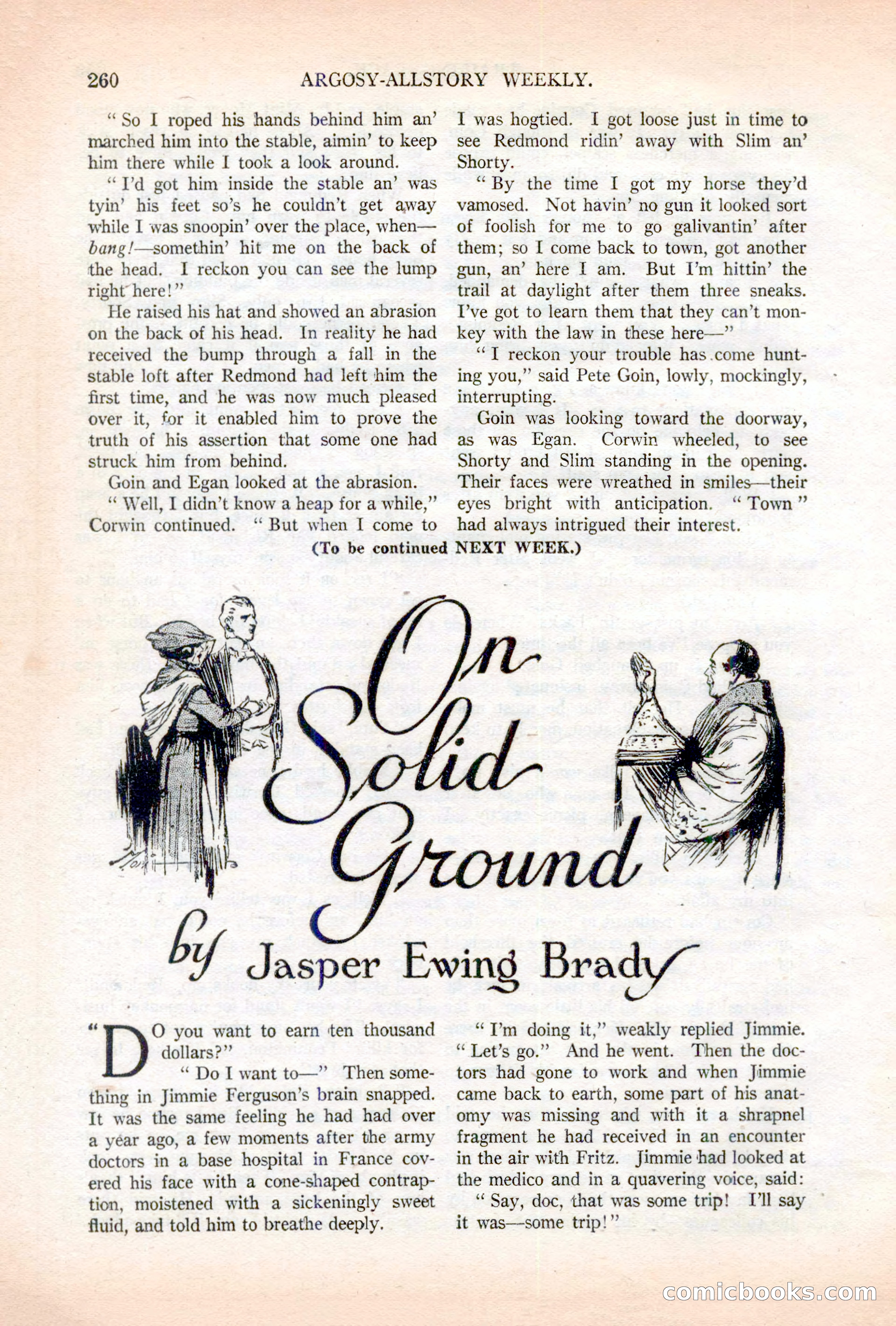 Argosy All-Story Weekly, November 5, 1921 — page 126 of 180