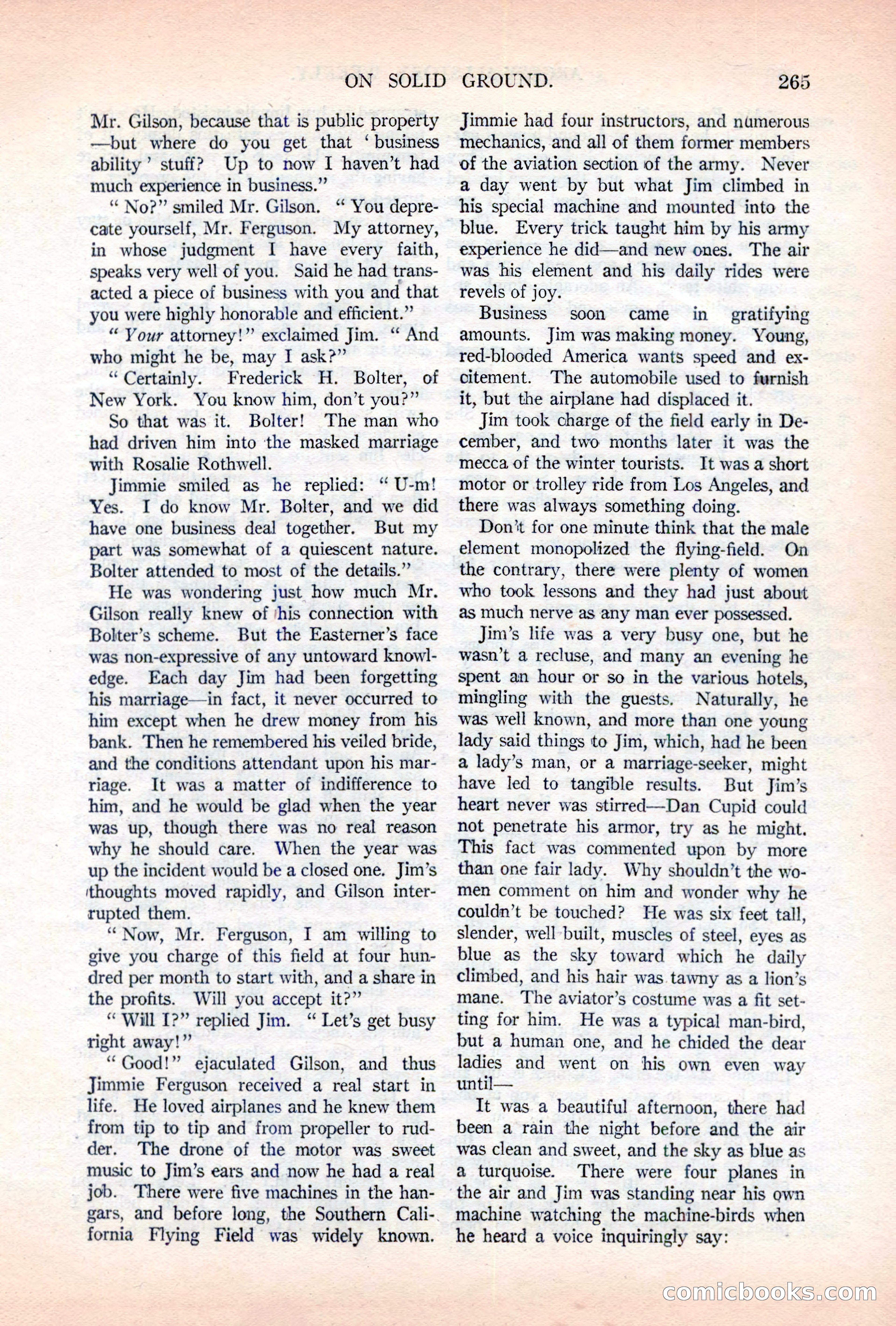Argosy All-Story Weekly, November 5, 1921 — page 131 of 180