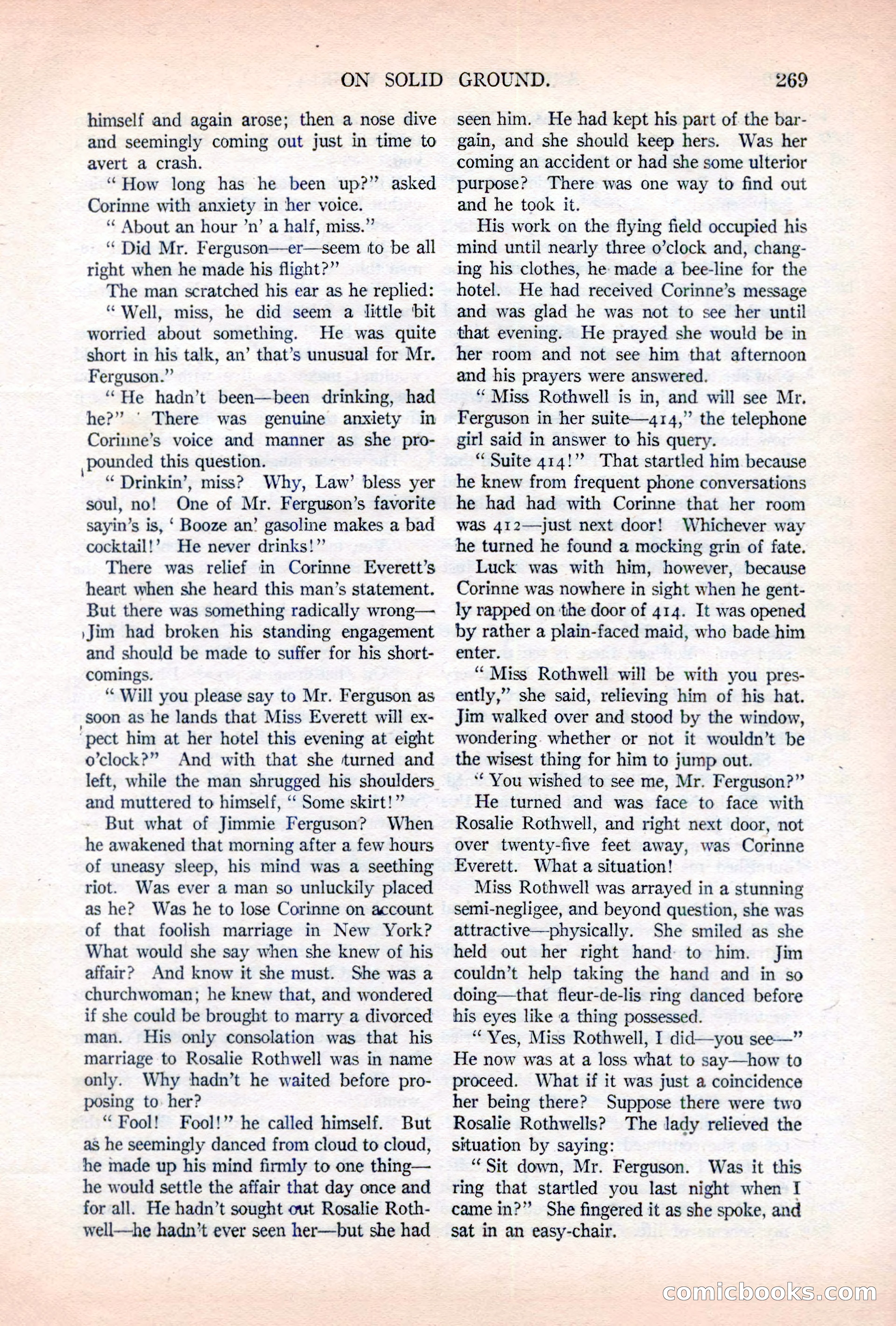 Argosy All-Story Weekly, November 5, 1921 — page 135 of 180