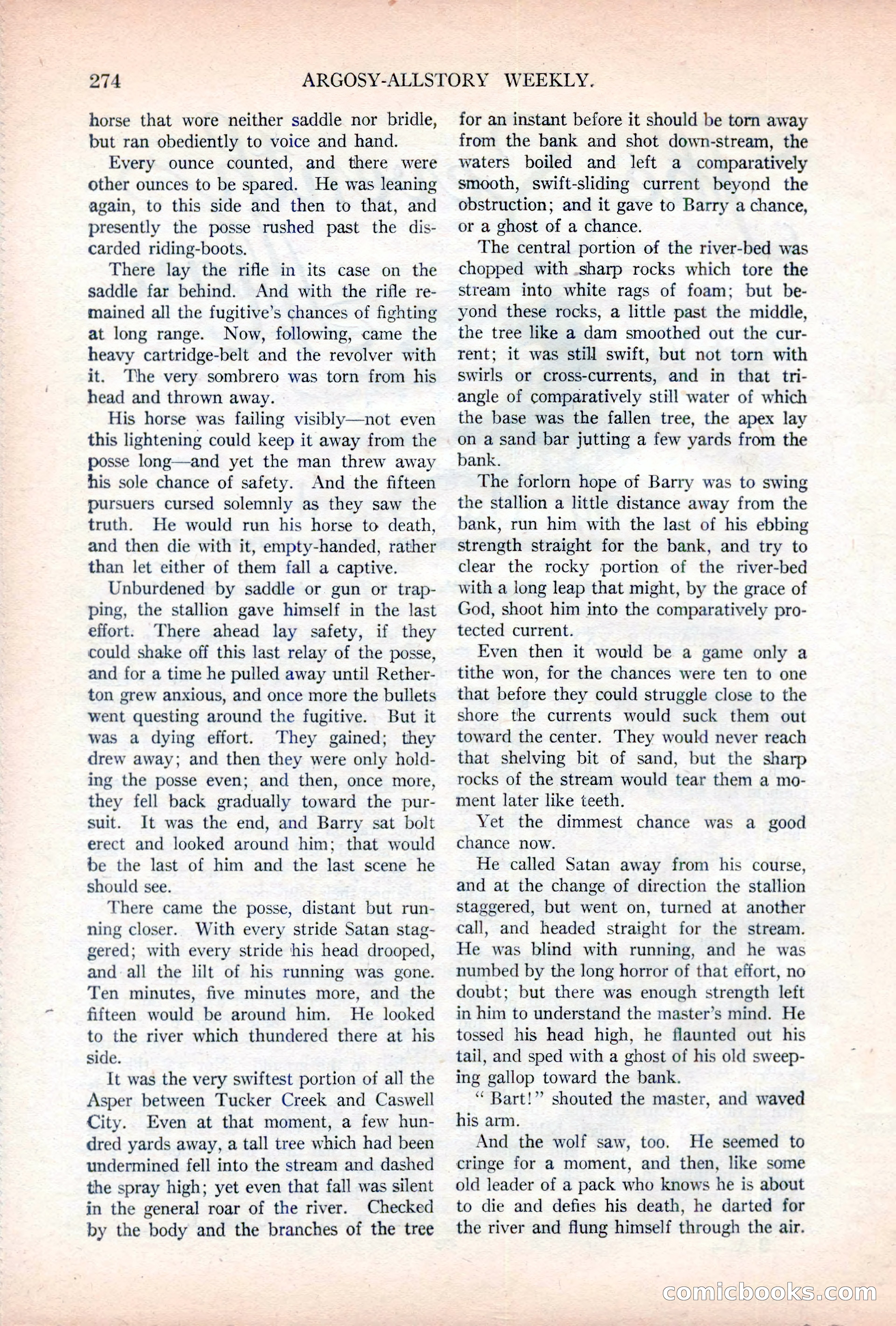 Argosy All-Story Weekly, November 5, 1921 — page 140 of 180