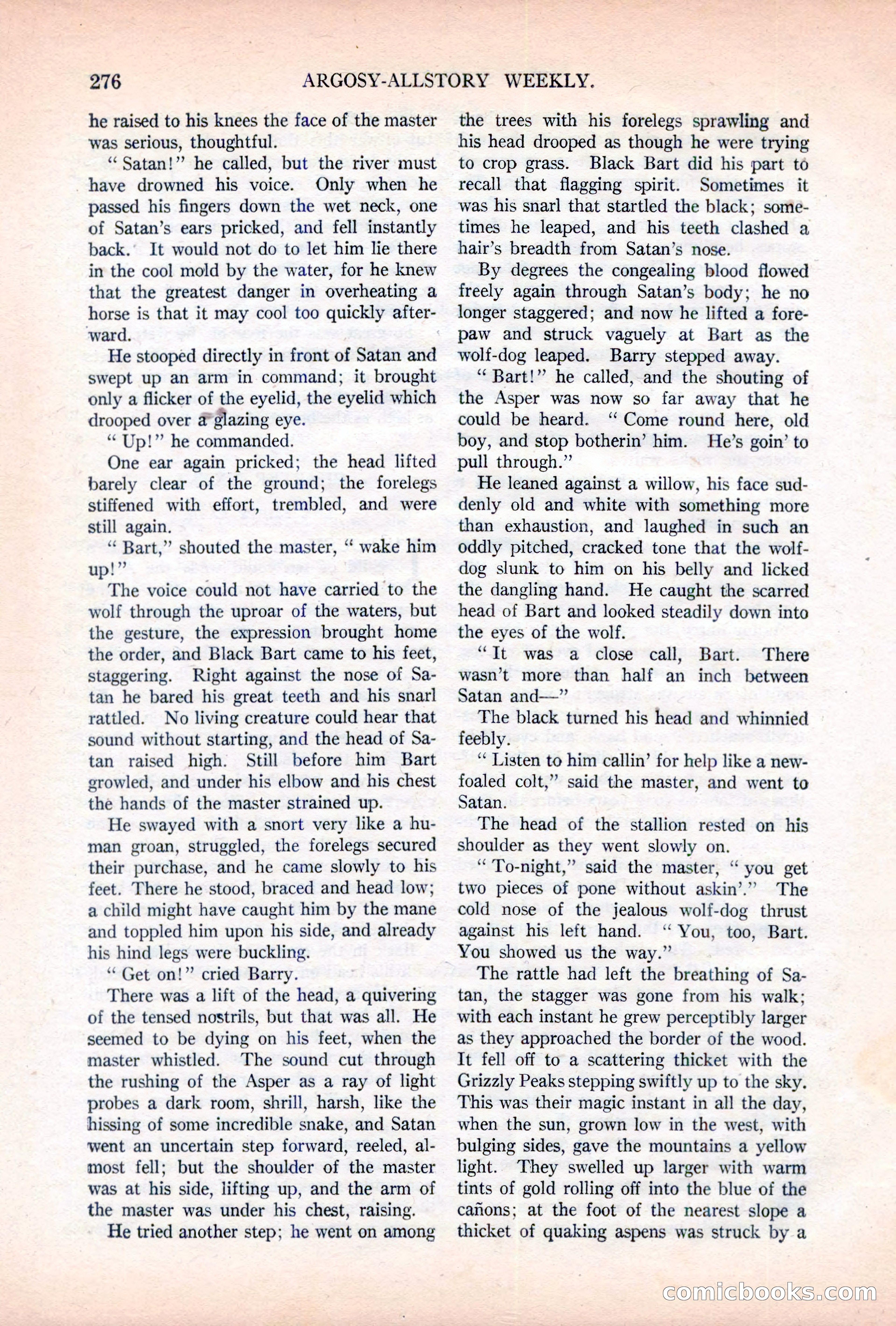 Argosy All-Story Weekly, November 5, 1921 — page 142 of 180