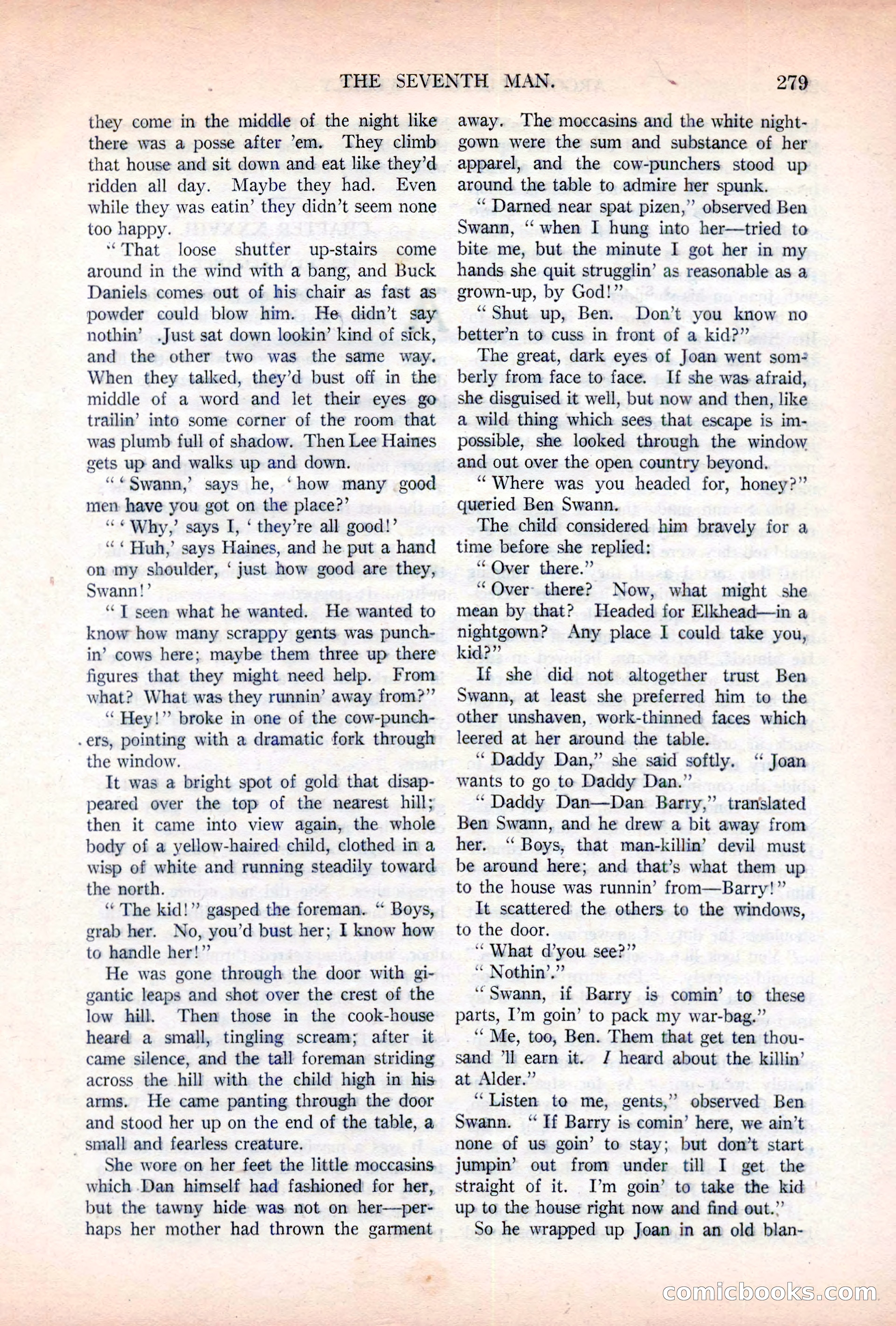Argosy All-Story Weekly, November 5, 1921 — page 145 of 180