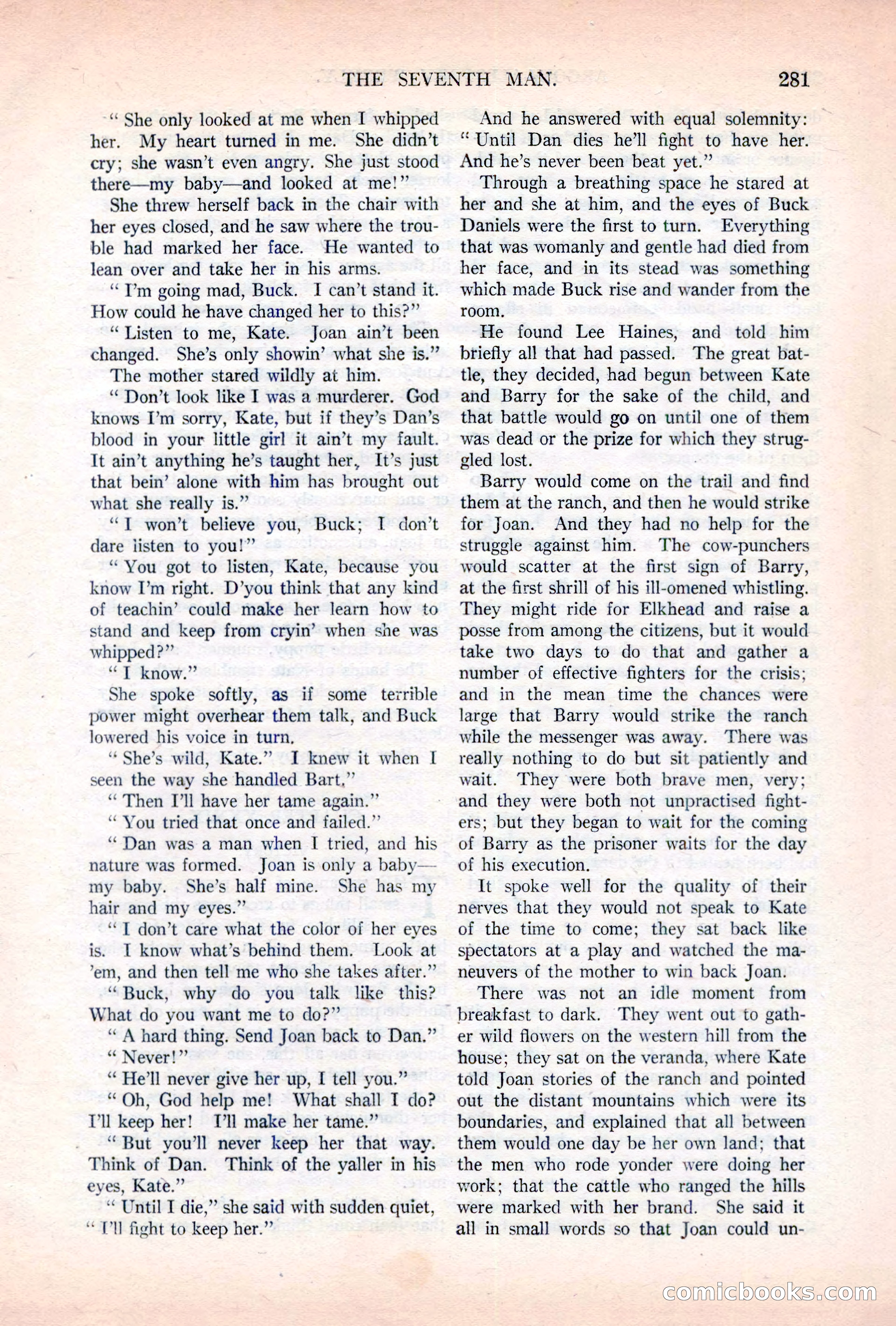 Argosy All-Story Weekly, November 5, 1921 — page 147 of 180