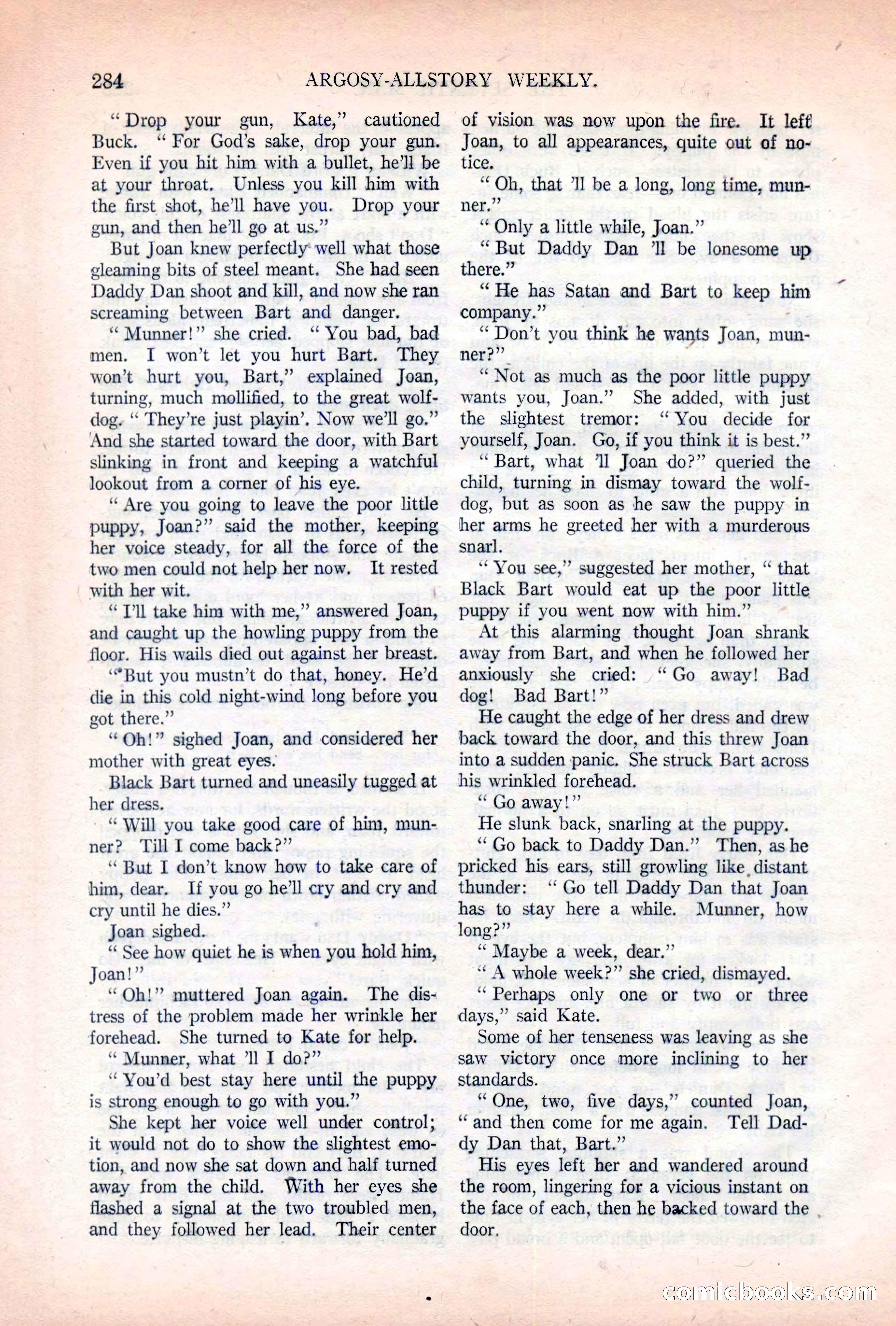Argosy All-Story Weekly, November 5, 1921 — page 150 of 180
