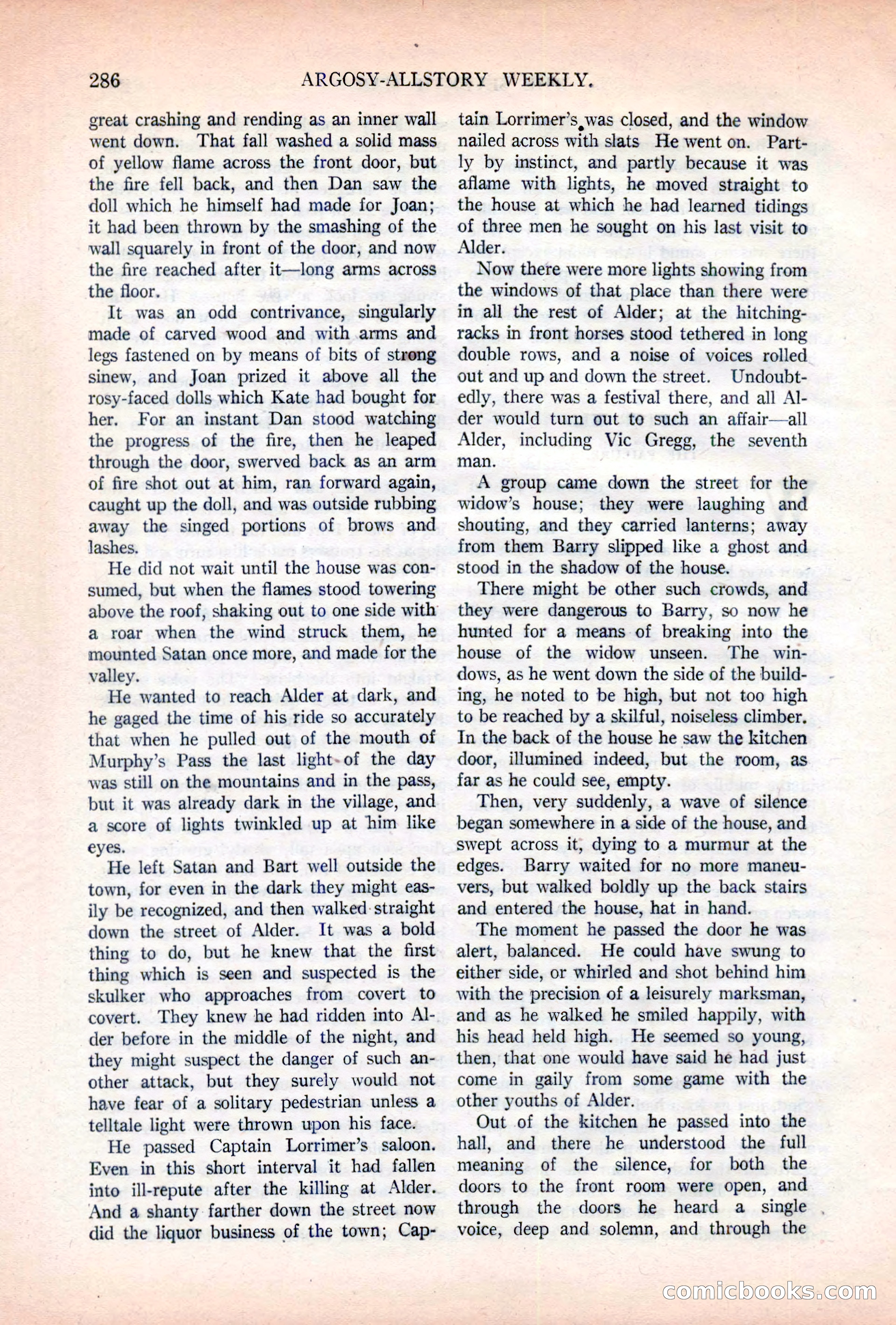 Argosy All-Story Weekly, November 5, 1921 — page 152 of 180