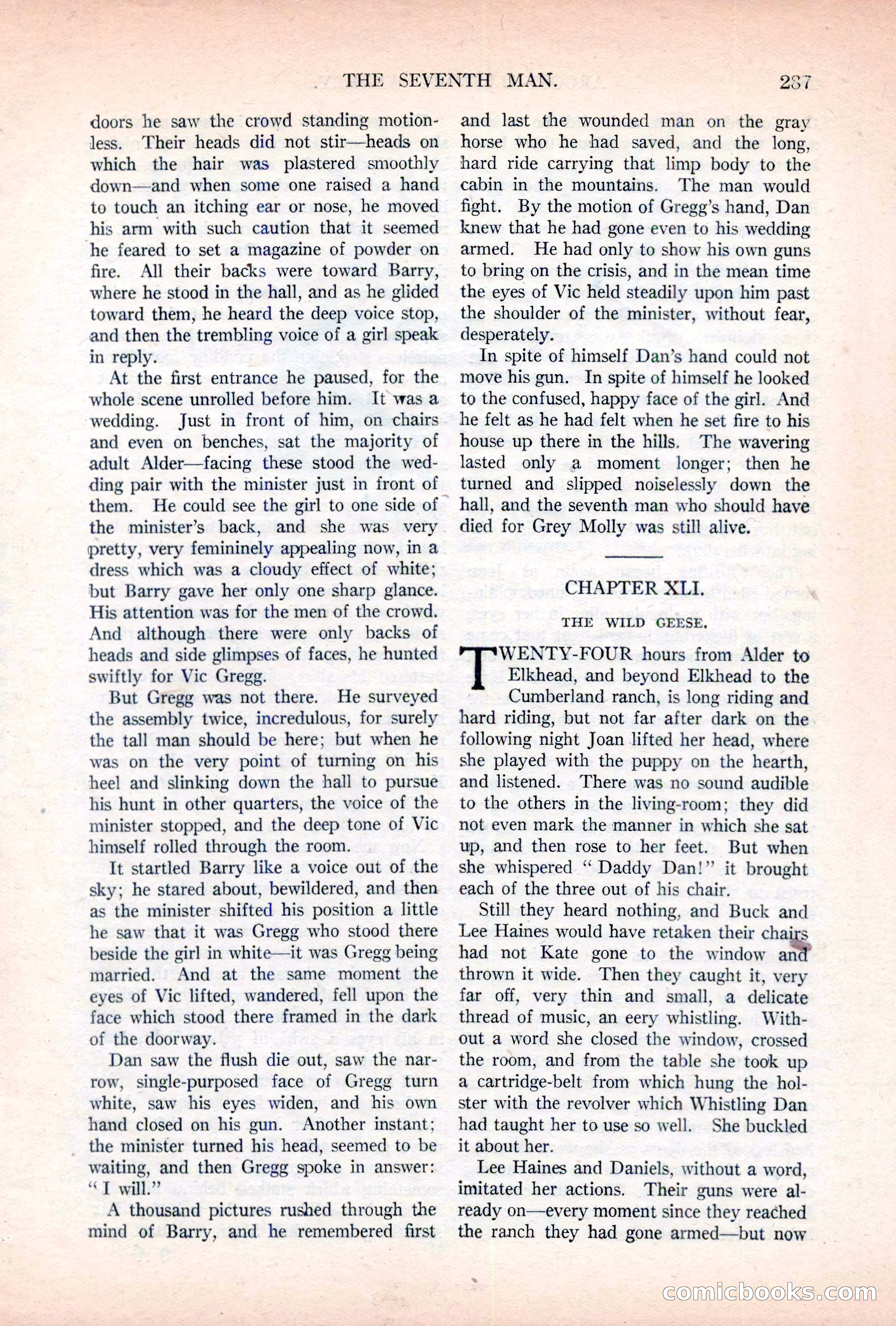 Argosy All-Story Weekly, November 5, 1921 — page 153 of 180