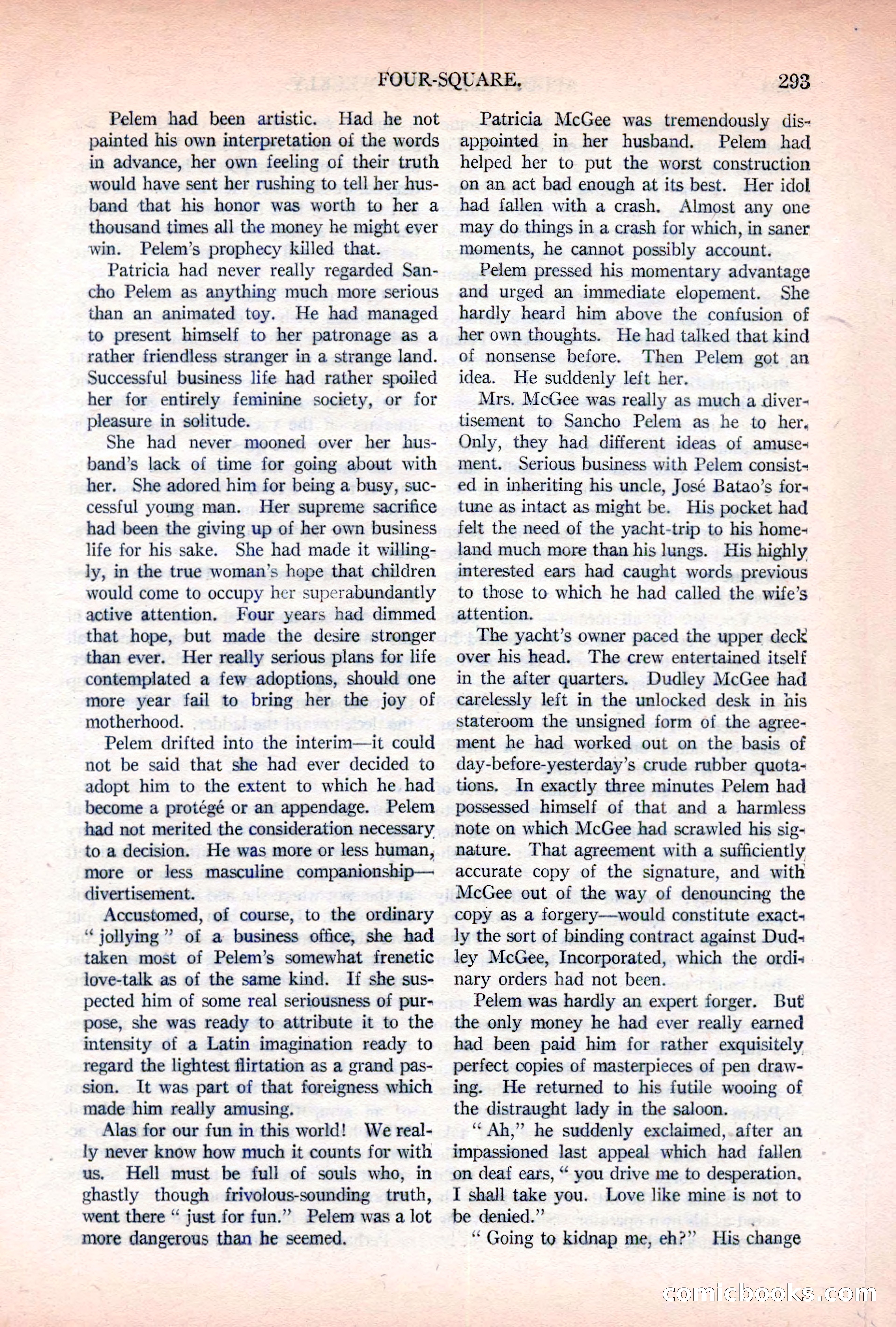 Argosy All-Story Weekly, November 5, 1921 — page 159 of 180
