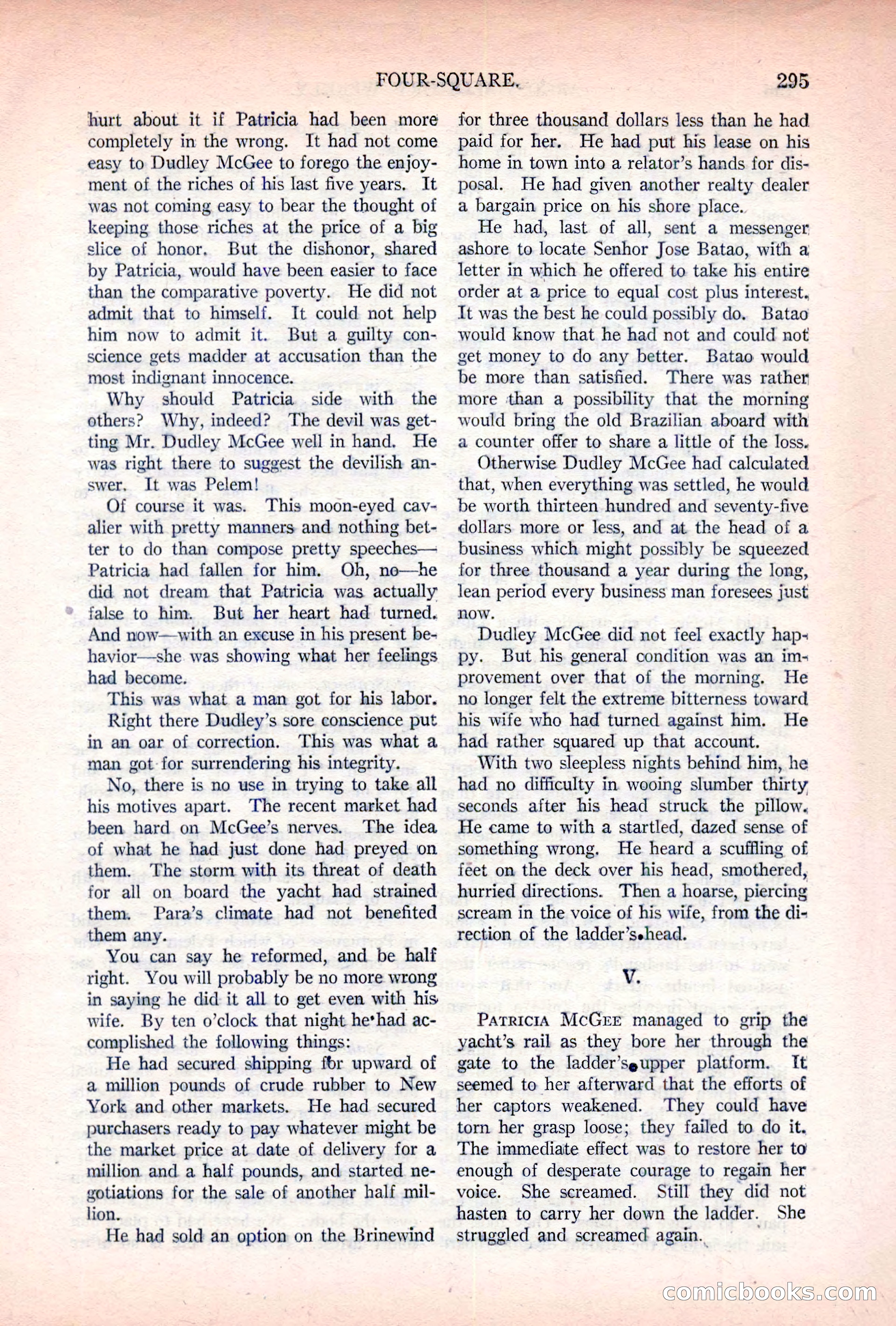 Argosy All-Story Weekly, November 5, 1921 — page 161 of 180