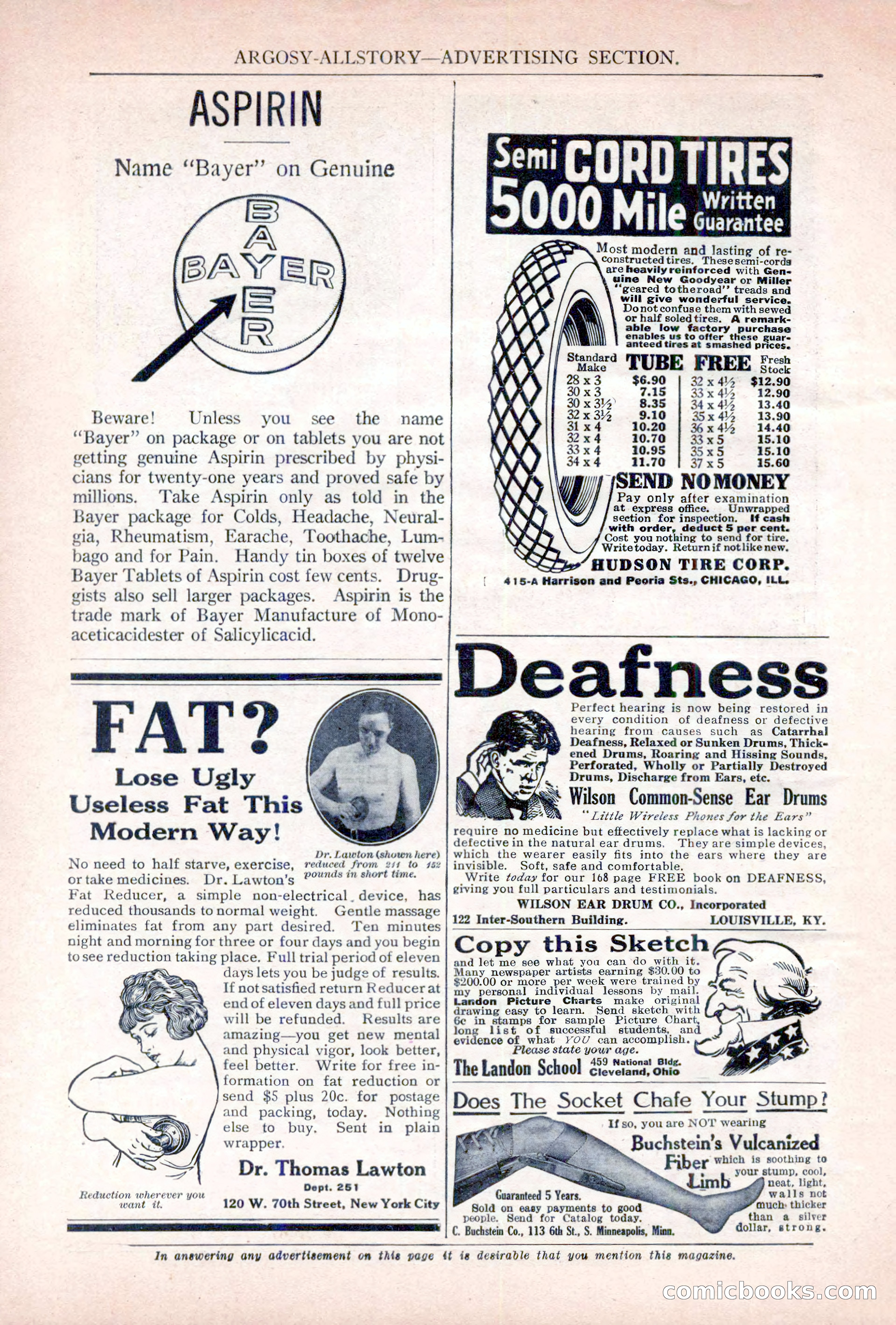 Argosy All-Story Weekly, November 5, 1921 — page 176 of 180