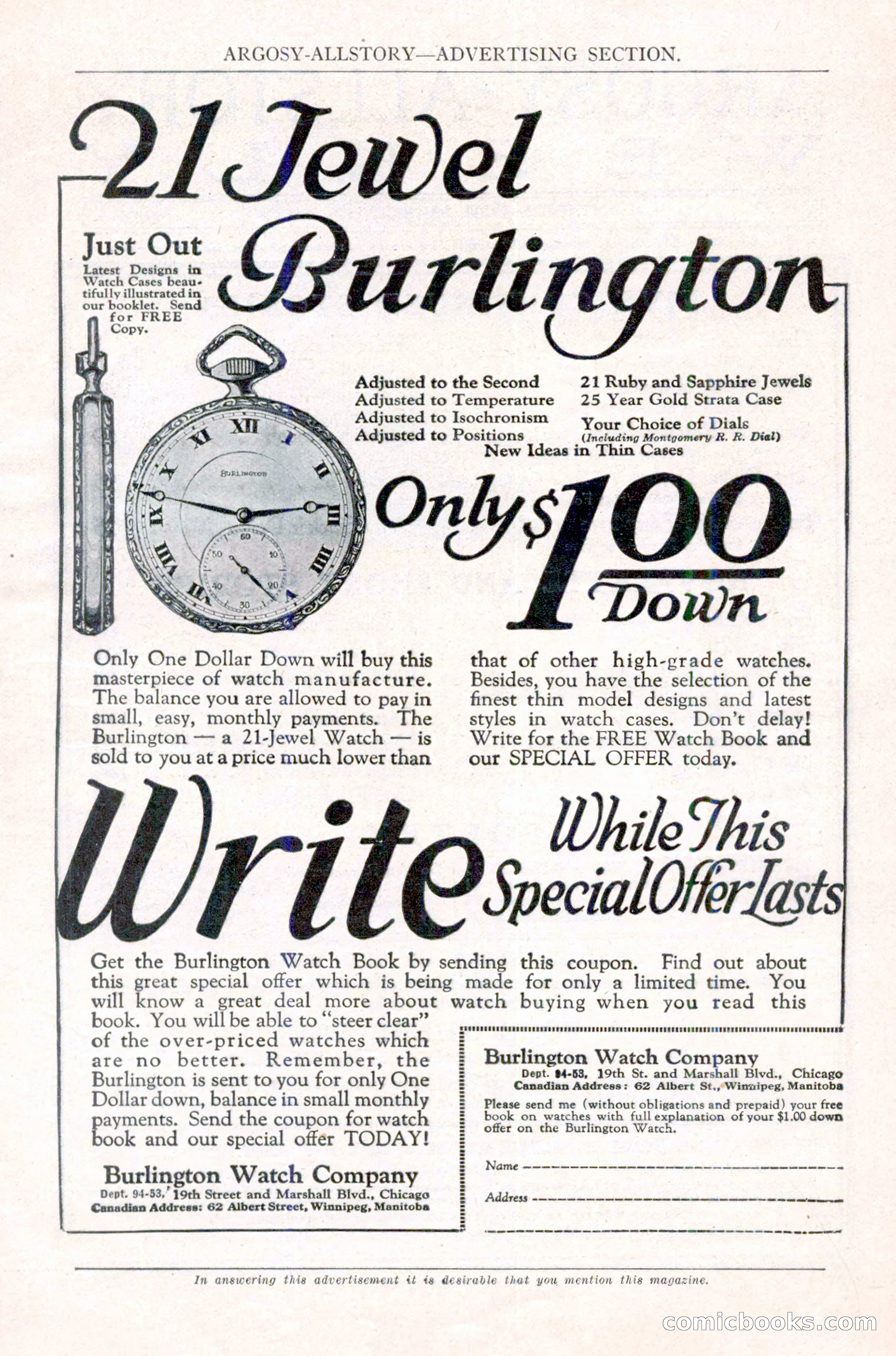 Argosy All-Story Weekly, March 17, 1923 — page 3 of 180